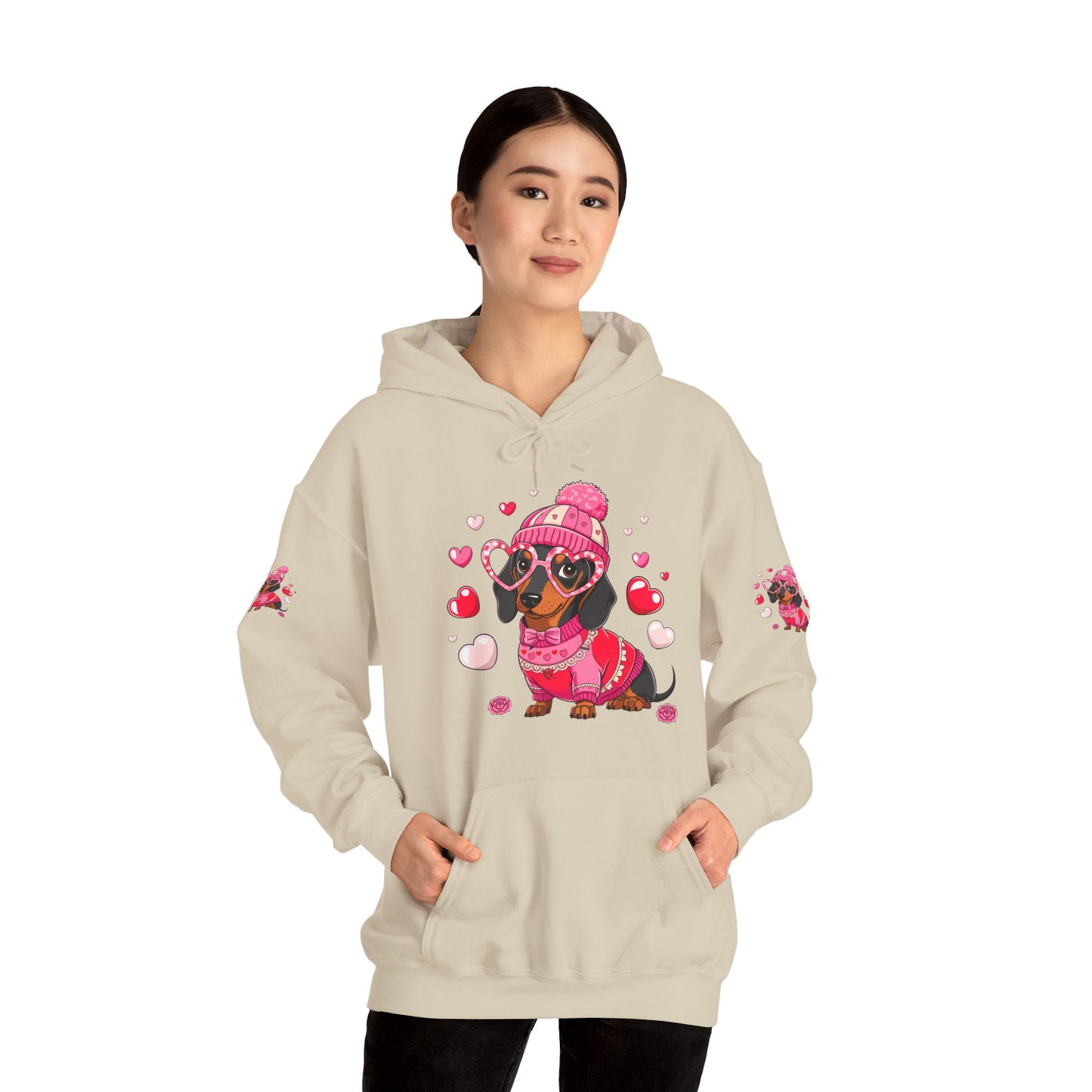 Princess Grace  Cute Dachshund Love Sweatshirt for Dog Lovers