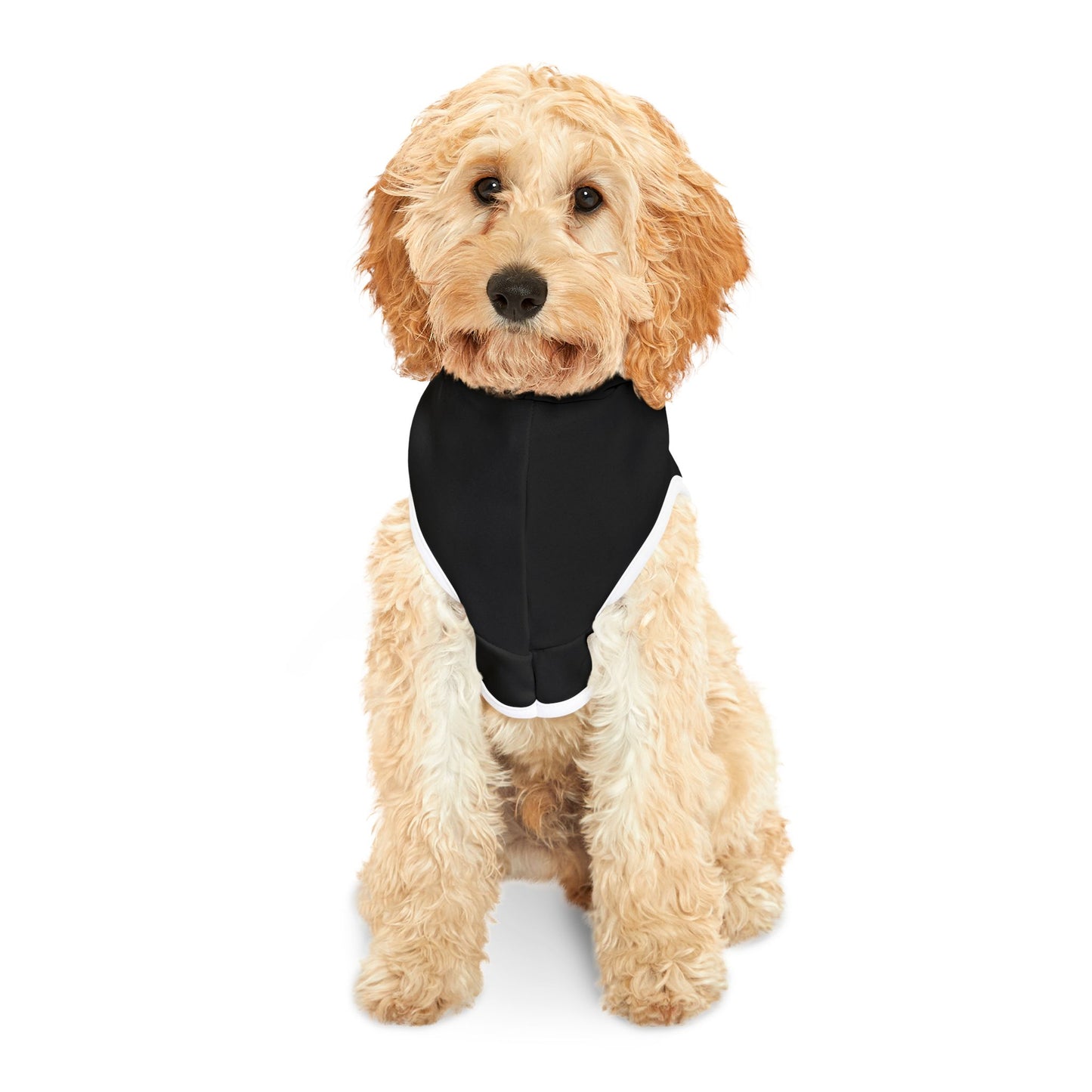 Princess Grace  Patriotic Eagle Pet Hoodie Stylish Black Dog Sweater for Independence Day & Year Round Wear