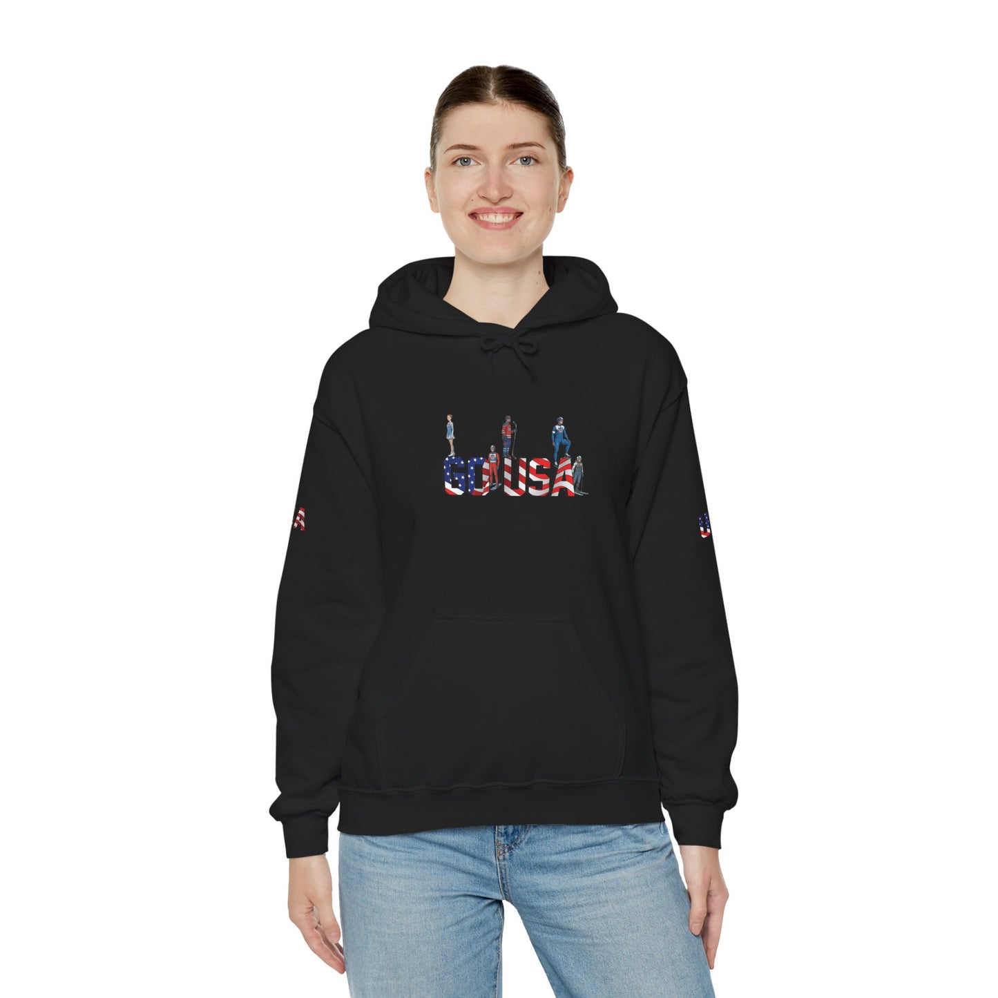 Princess Grace  TEAM USA  Unisex Heavy Blend  Hooded Sweatshirt