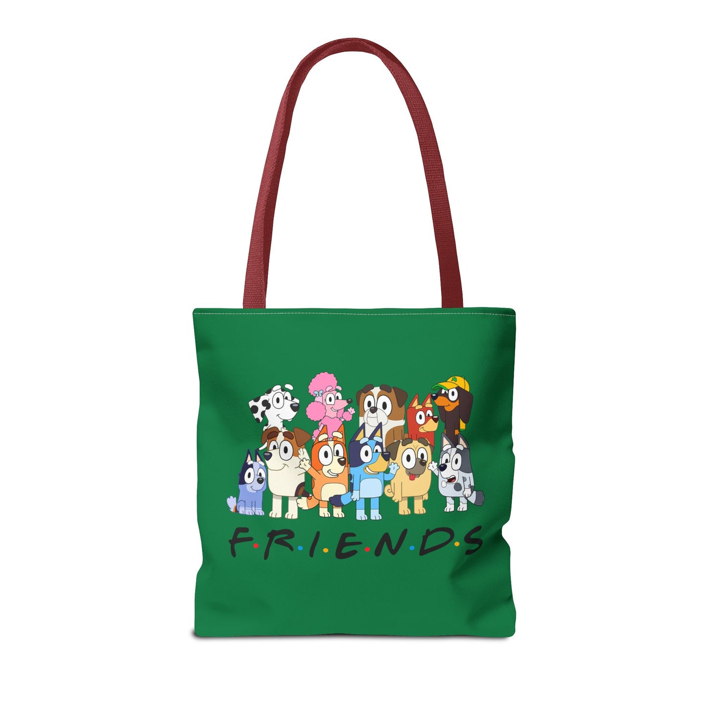 Princess Grace Bluey F.R.I.E.N.D.S. Cartoon Tote Bag Cute Animal Design for Friends and Fun Outings