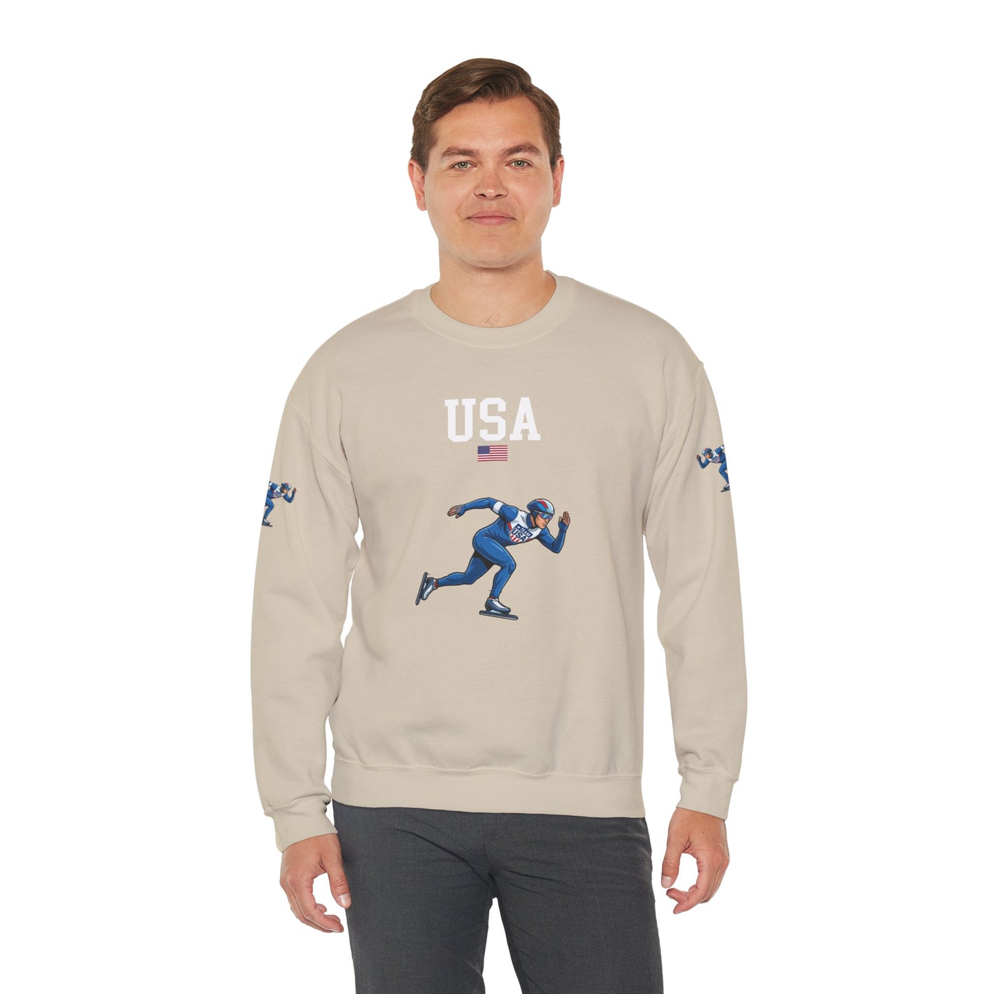 Princess Grace  TEAM USA  Unisex Heavy Blend  Crewneck Sweatshirt
