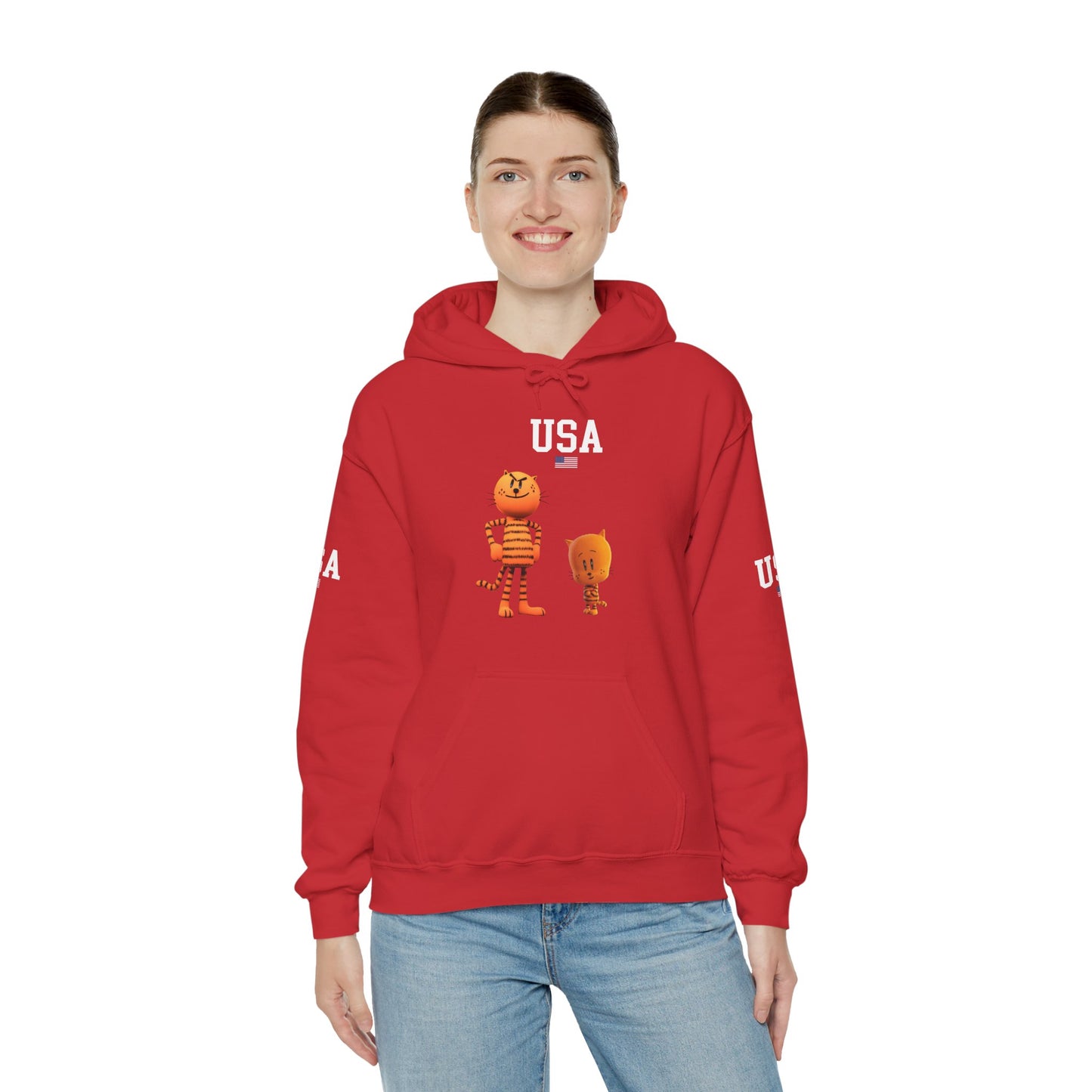 Princess Grace  TEAM USA  Unisex Heavy Blend  Hooded Sweatshirt