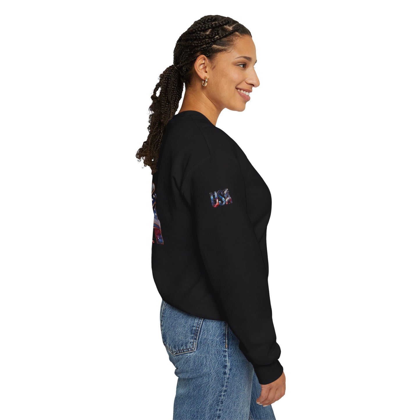 Princess Grace TEAM USA  Unisex Heavy Blend Crewneck Sweatshirt
