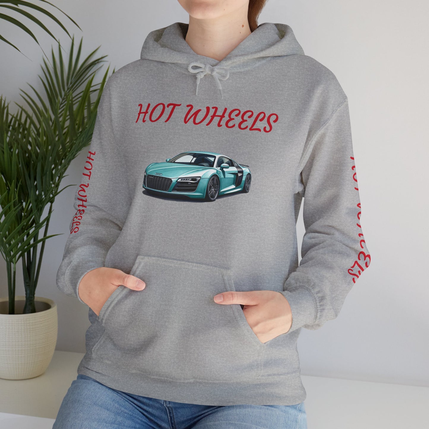 Princess Grace  Hot Wheels Unisex Hooded Sweatshirt Car Enthusiast Apparel