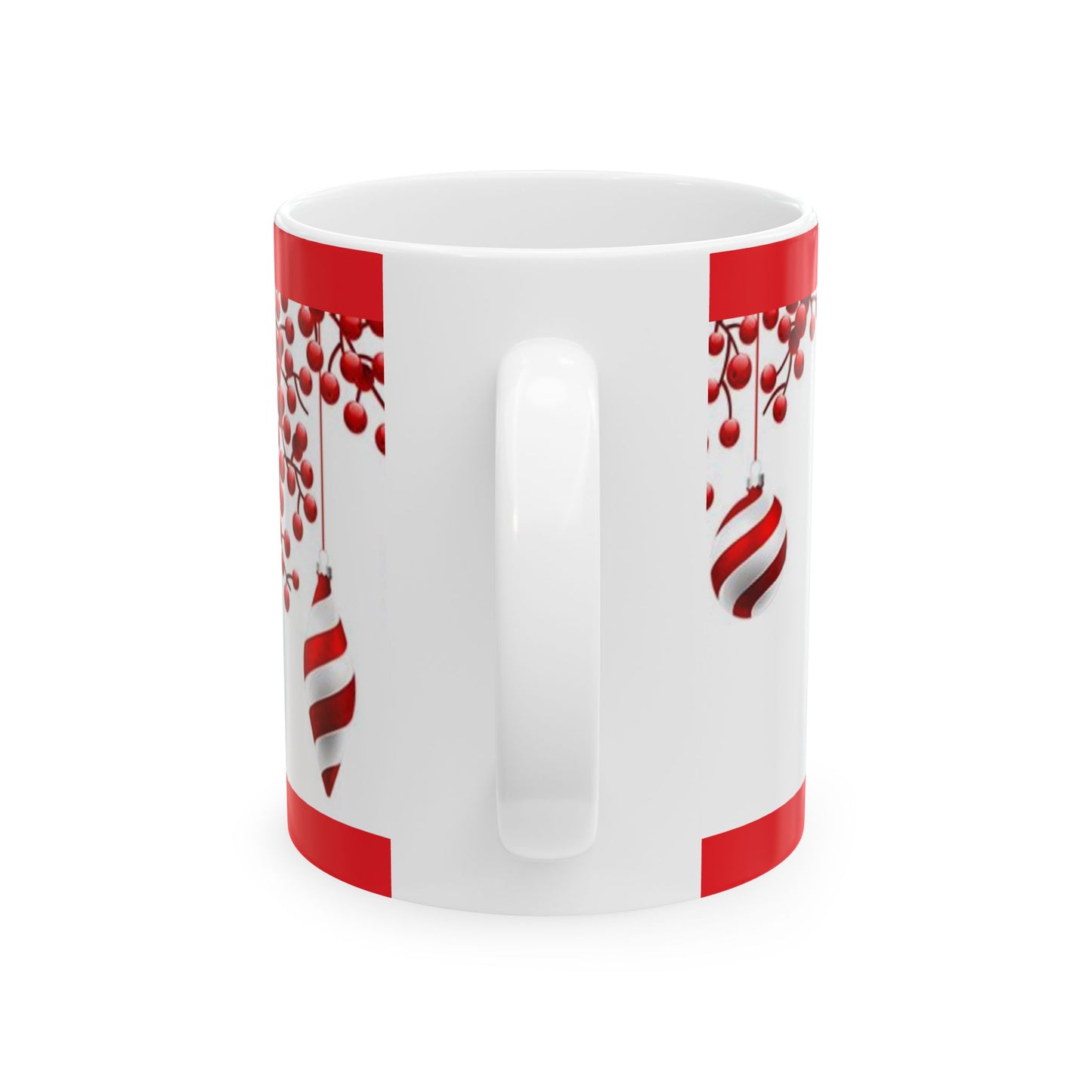 Princess Grace Festive Holiday Ornament Ceramic Mug  Perfect for Christmas Cheer  11oz 15oz