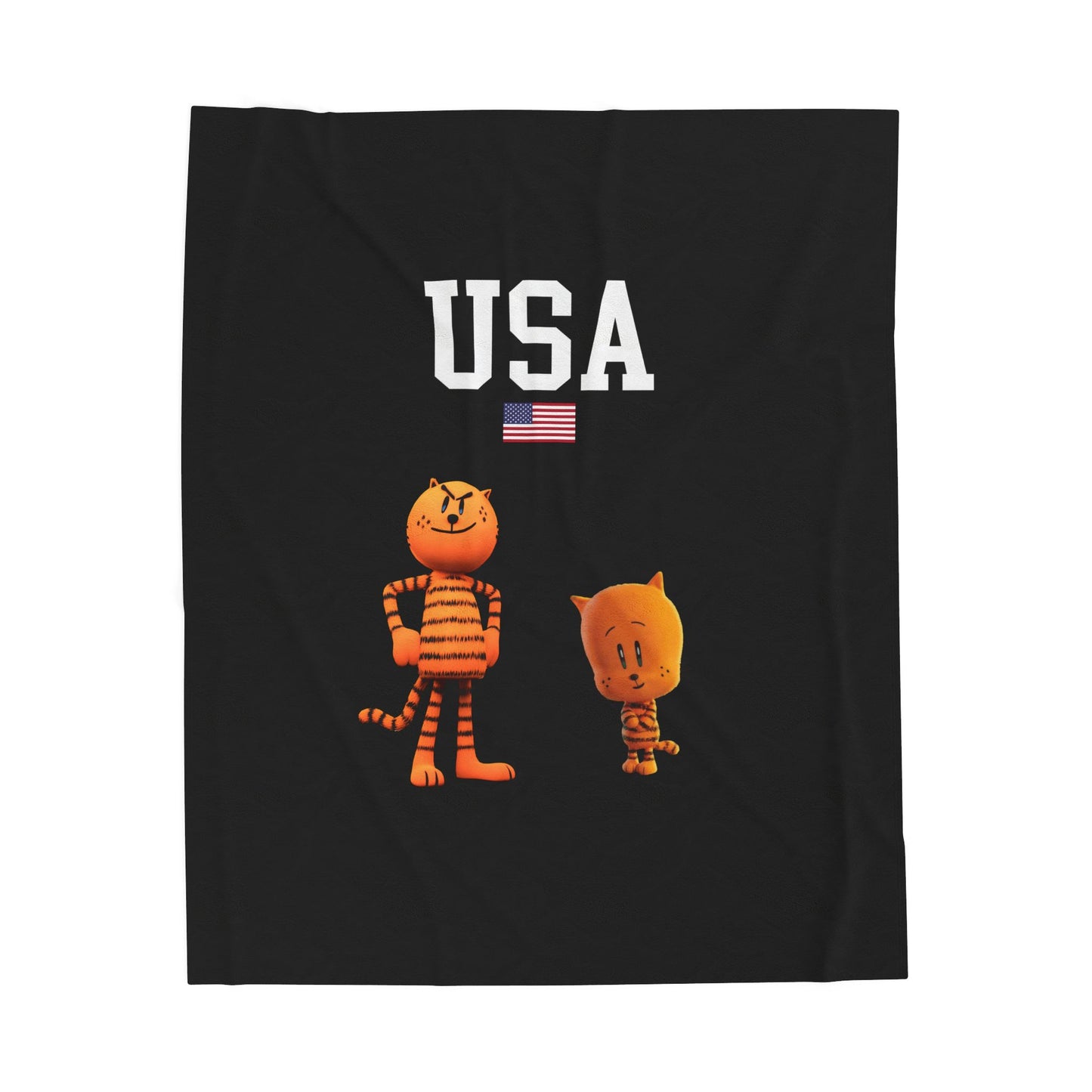 Princess Grace  TEAM USA  Velveteen Plush Blanket