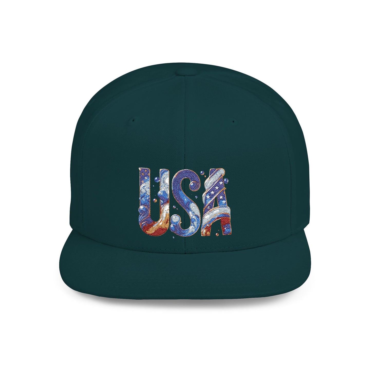 Princess Grace  TEAM USA  Flat Bill Snapback Hat
