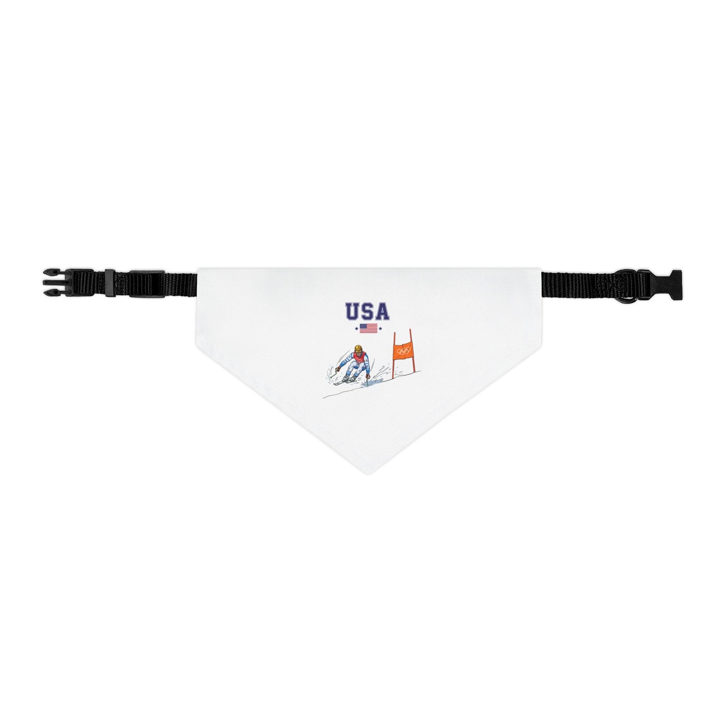 Princess Grace  TEAM USA  Pet Bandana Collar
