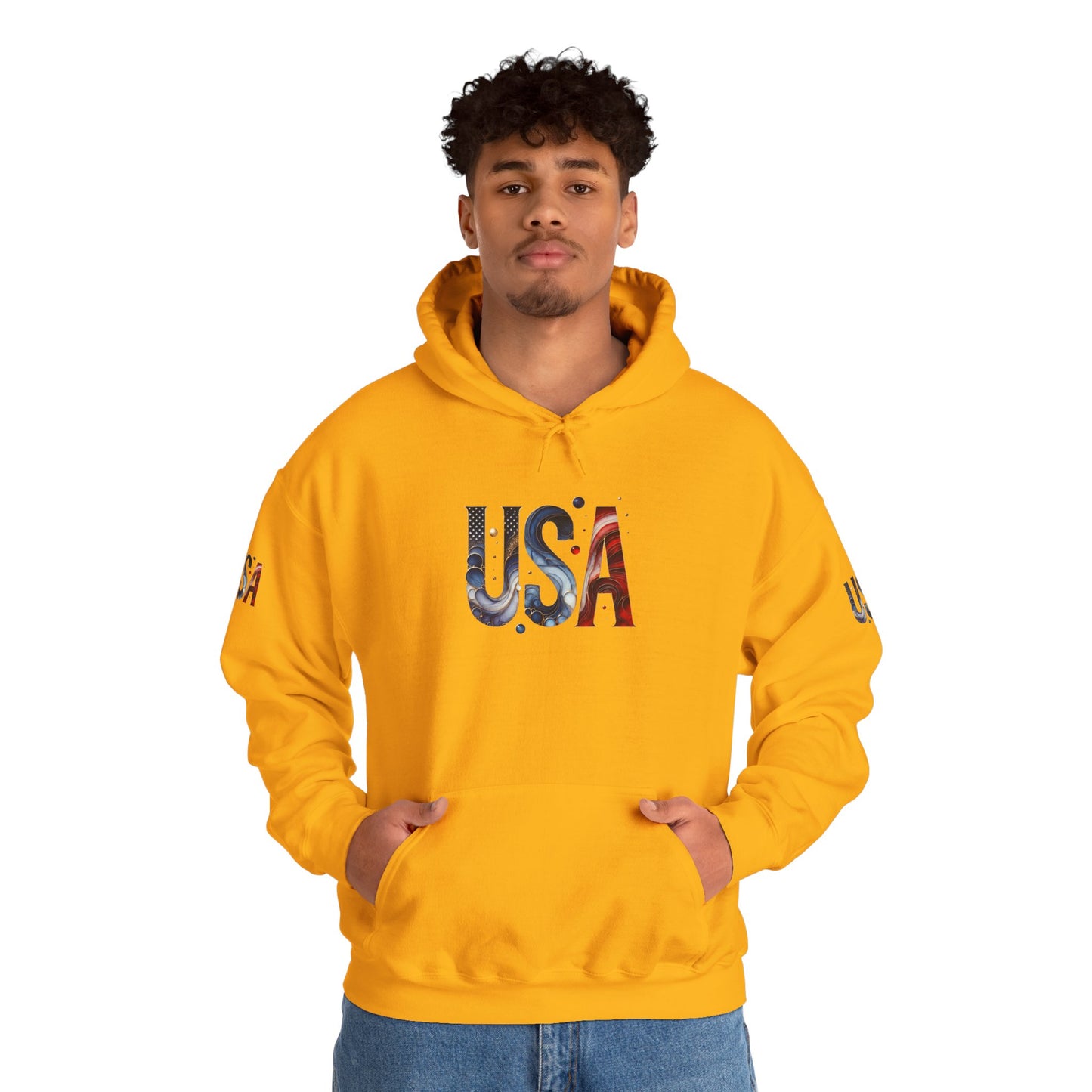 Princess Grace  TEAM USA  Unisex Heavy Bled   Hooded Sweatshirt