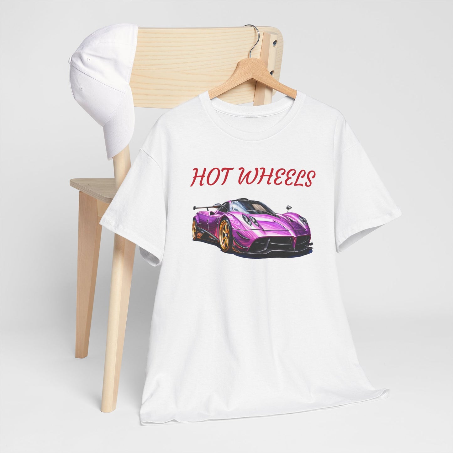 Princess Grace  Hot Wheels Unisex Heavy Cotton Tee Retro Car Graphic T-Shirt for Auto Enthusiasts