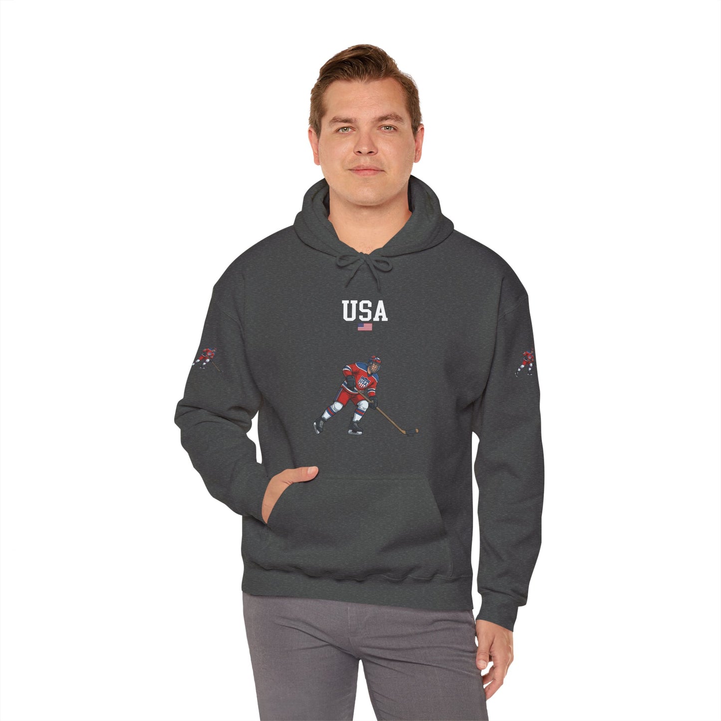 Princess Grace  TEAM USA  Unisex Heavy Blend Hooded Sweatshirt
