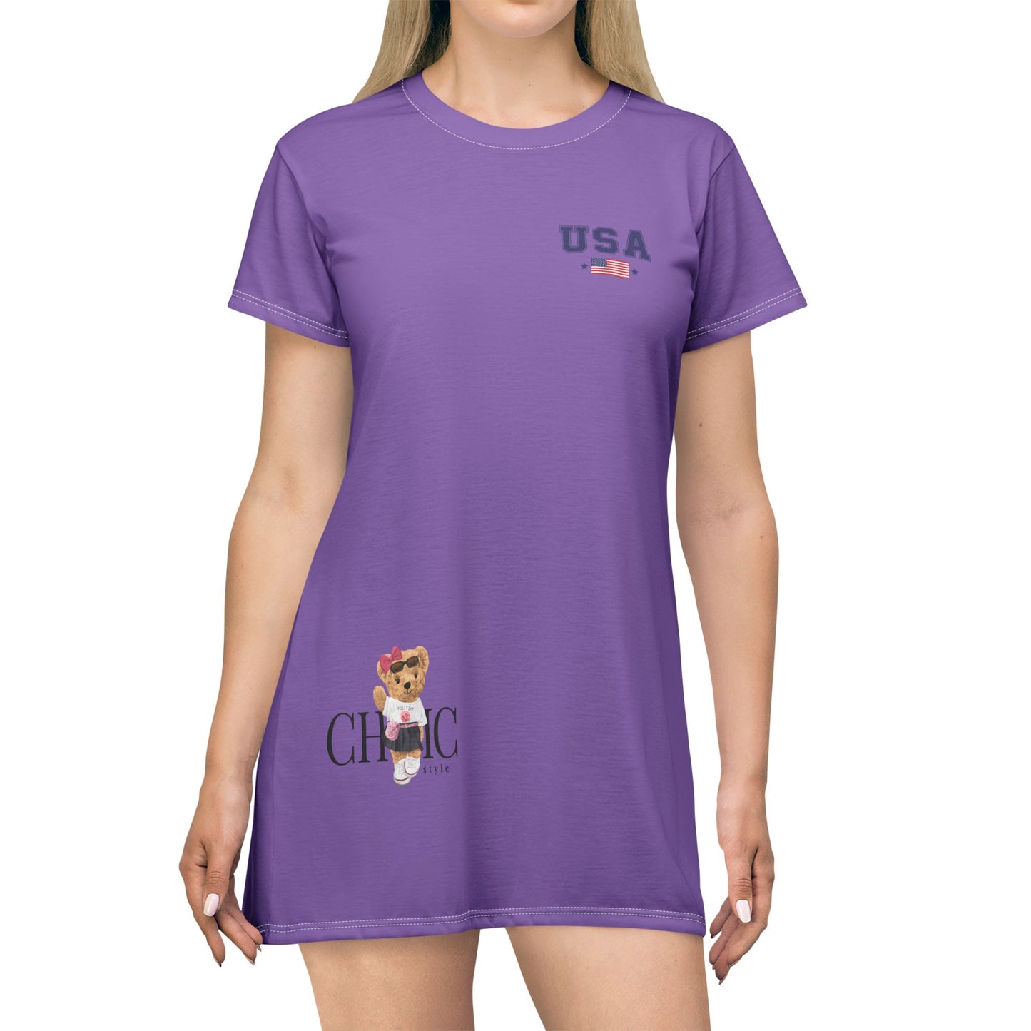 Princess Grace  TEAM USA  T-Shirt Dress