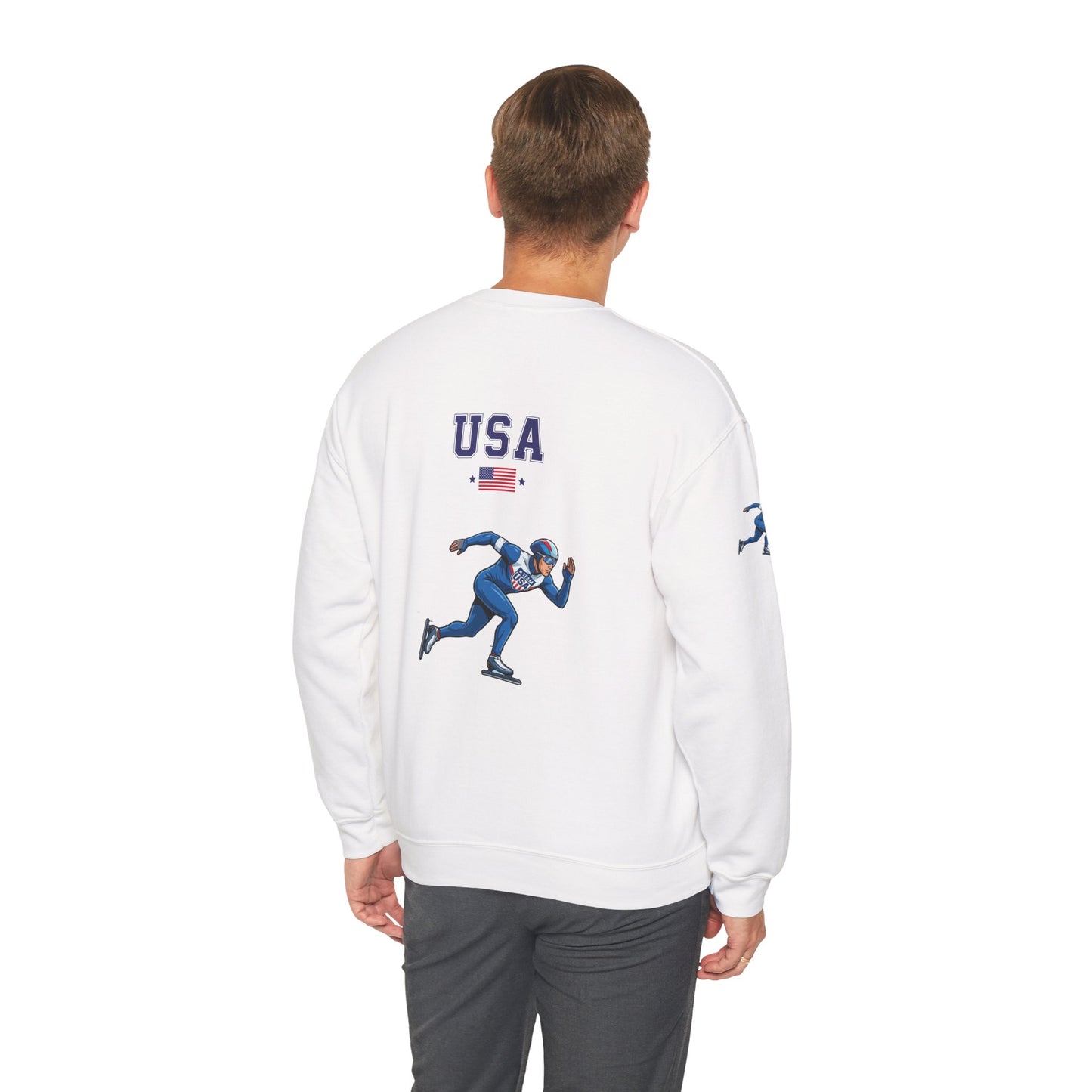 Princess Grace  TEAM USA  Unisex Heavy Blend  Crewneck Sweatshirt