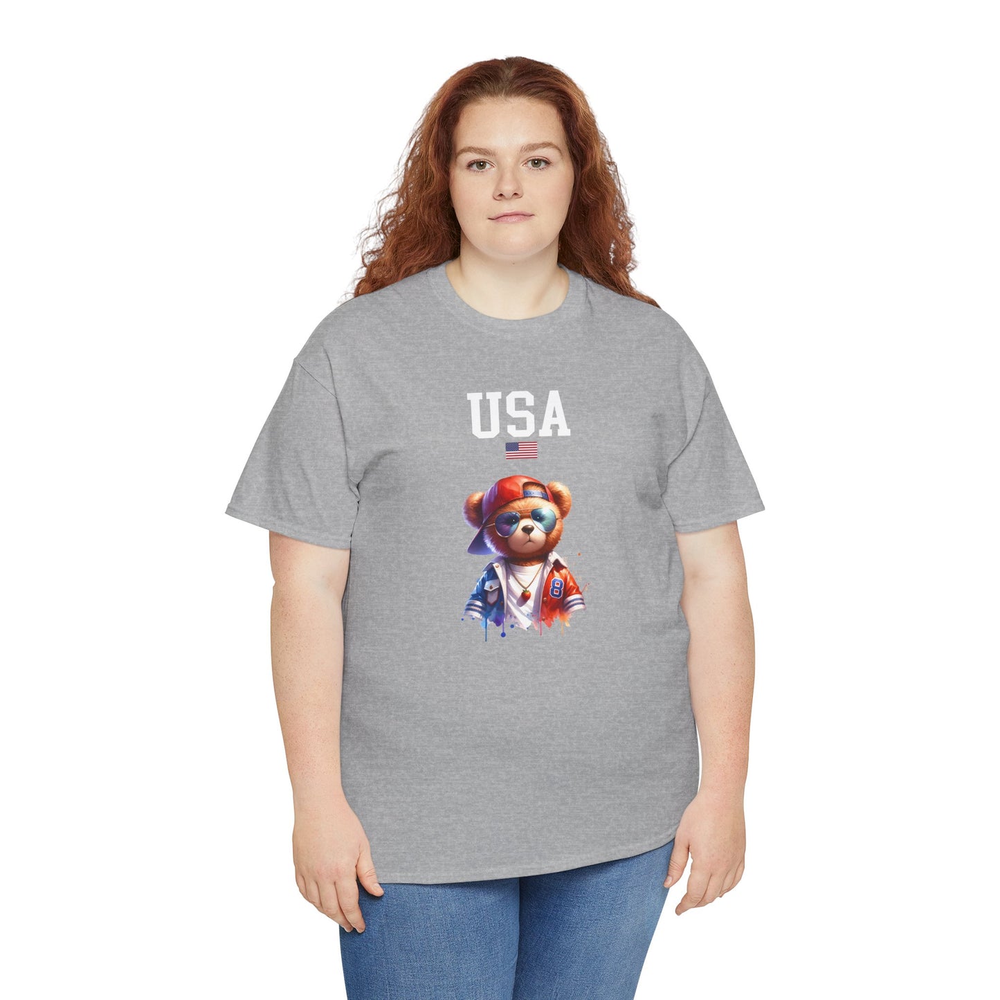 Princess Grace  TEAM USA  Unisex Heavy Cotton Tee