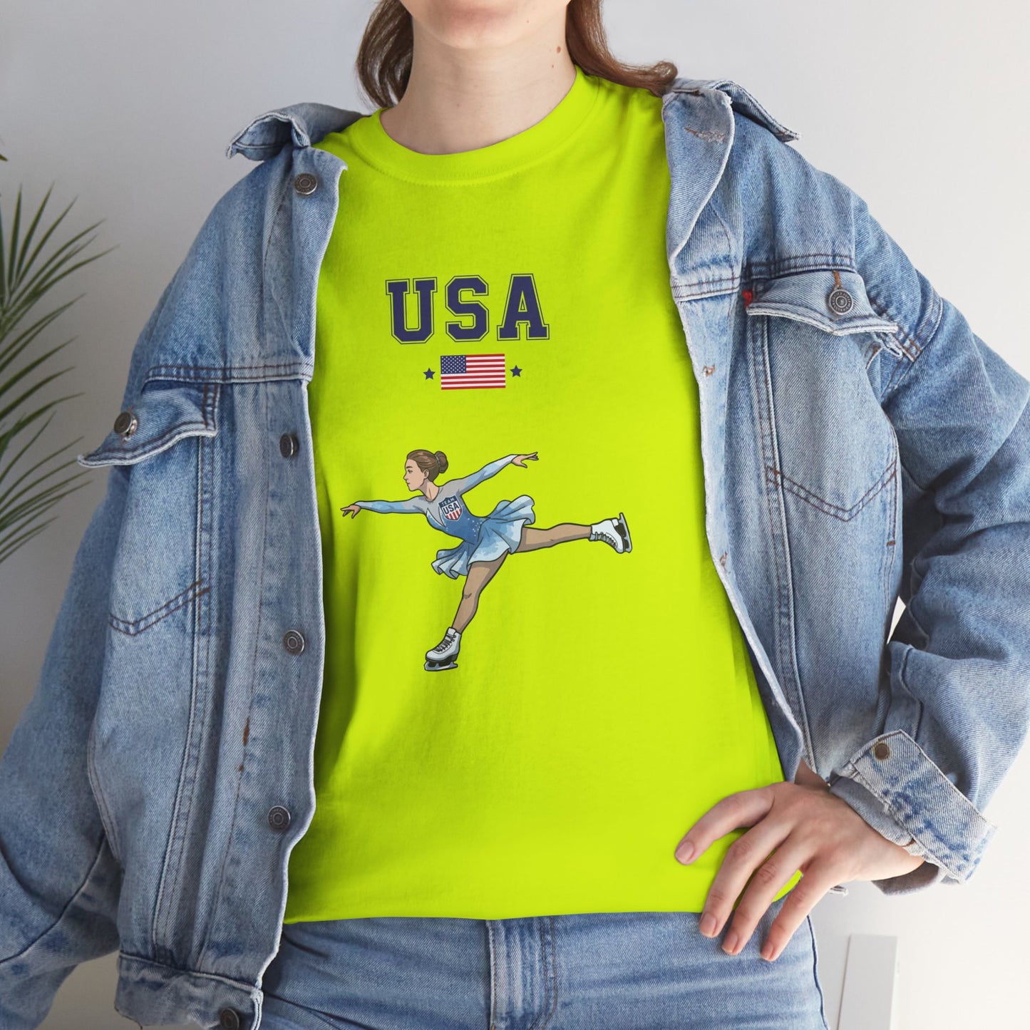 Princess Grace  TEAM USA  Unisex Heavy Cotton Tee
