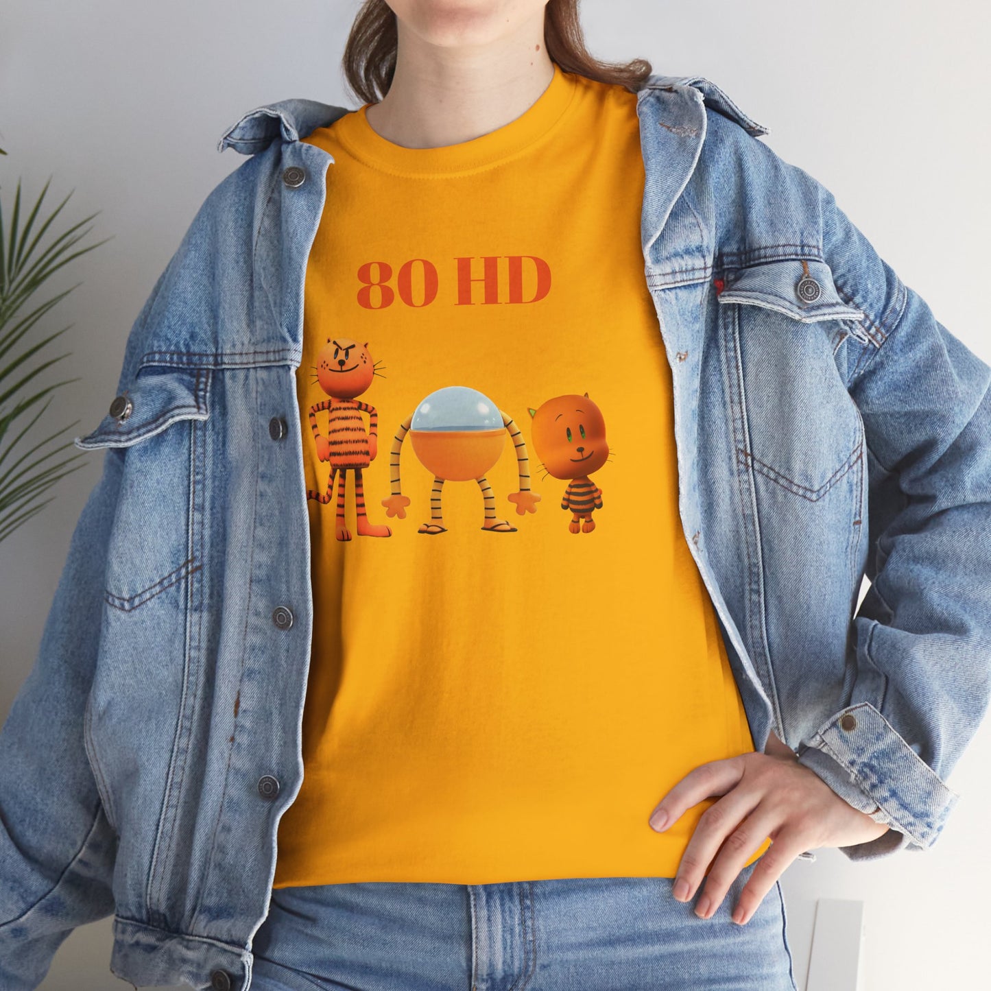 Princess Grace  Cartoon Animal Unisex Heavy Cotton Tee  80 HD Design