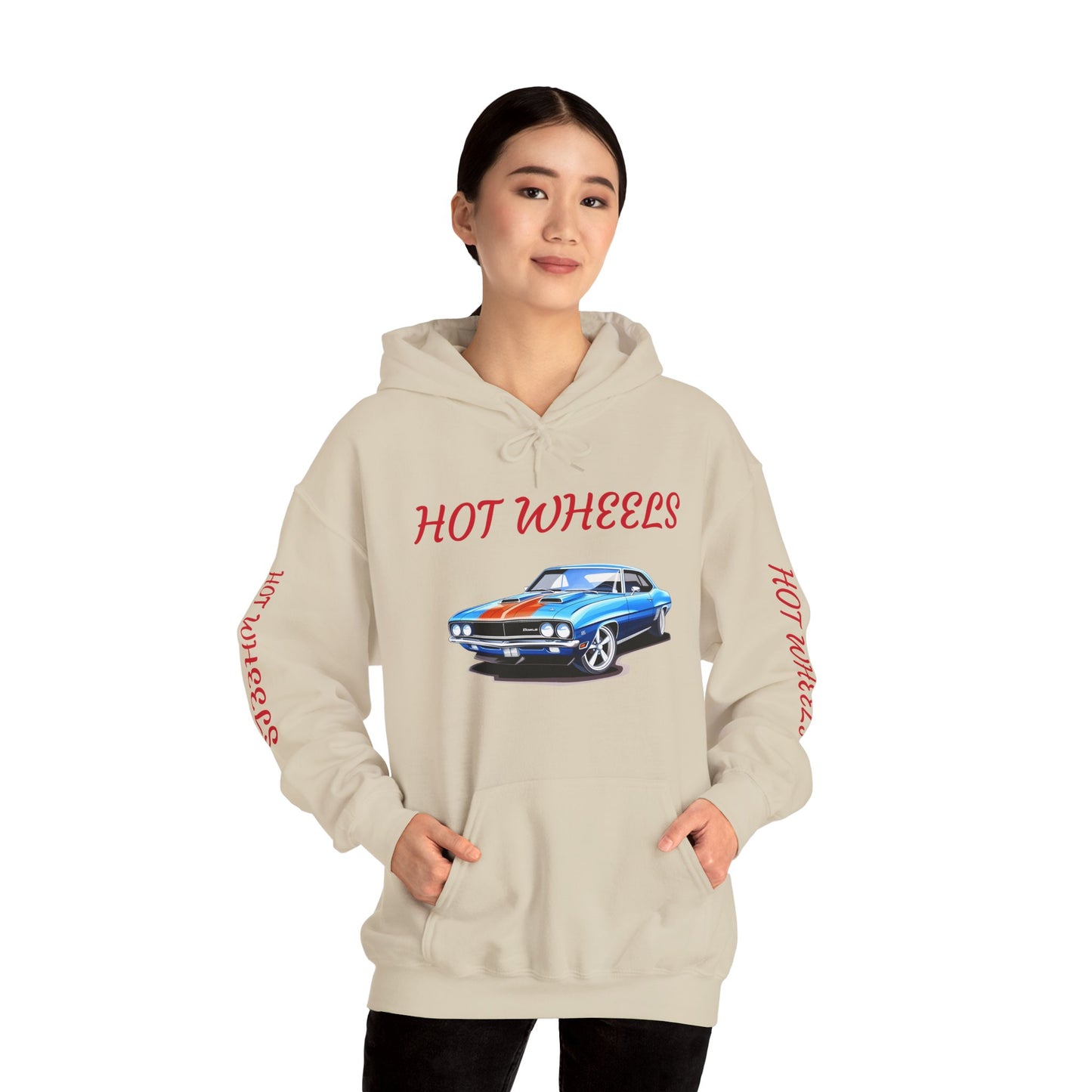 Princess Grace  Hot Wheels Unisex Heavy Blend Hooded Sweatshirt Classic Car Enthusiast Gift