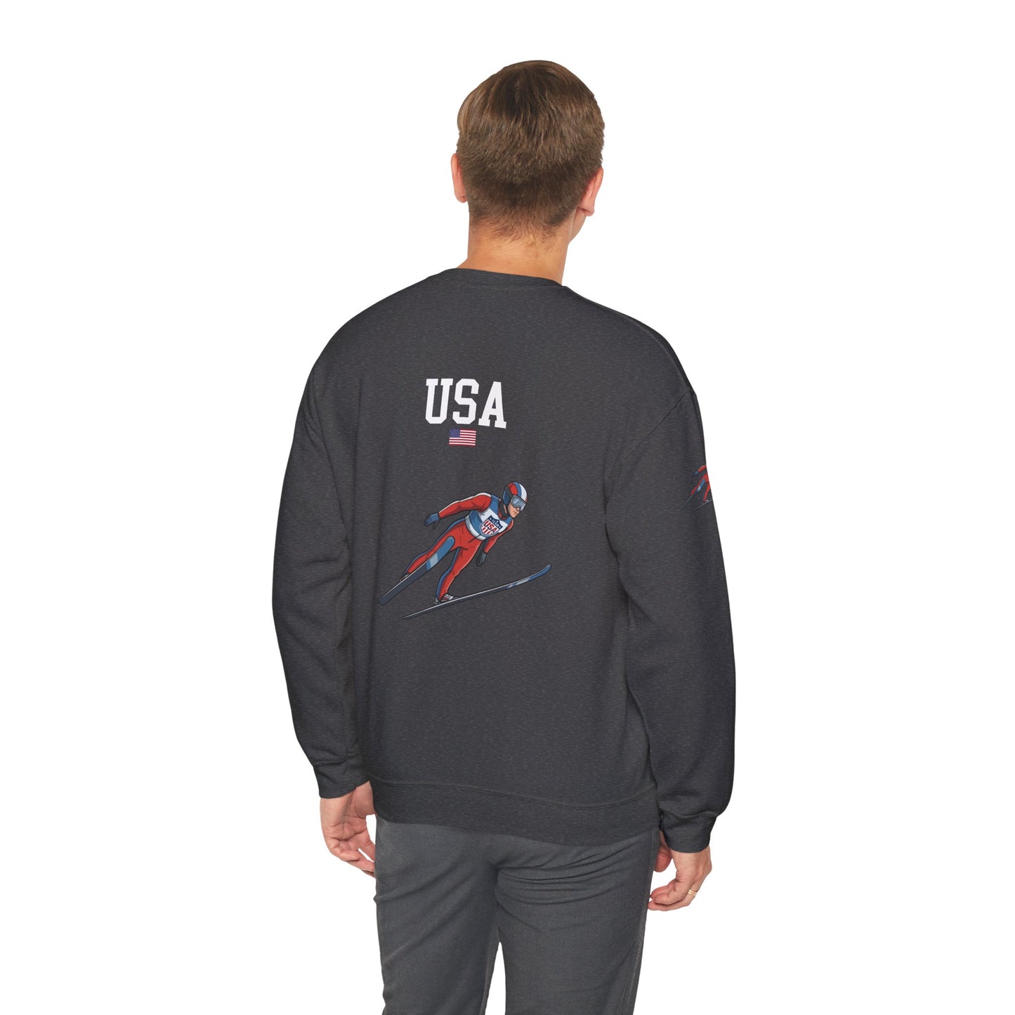 Princess Grace  TEAM USA  Unisex Heavy Blend  Crewneck Sweatshirt