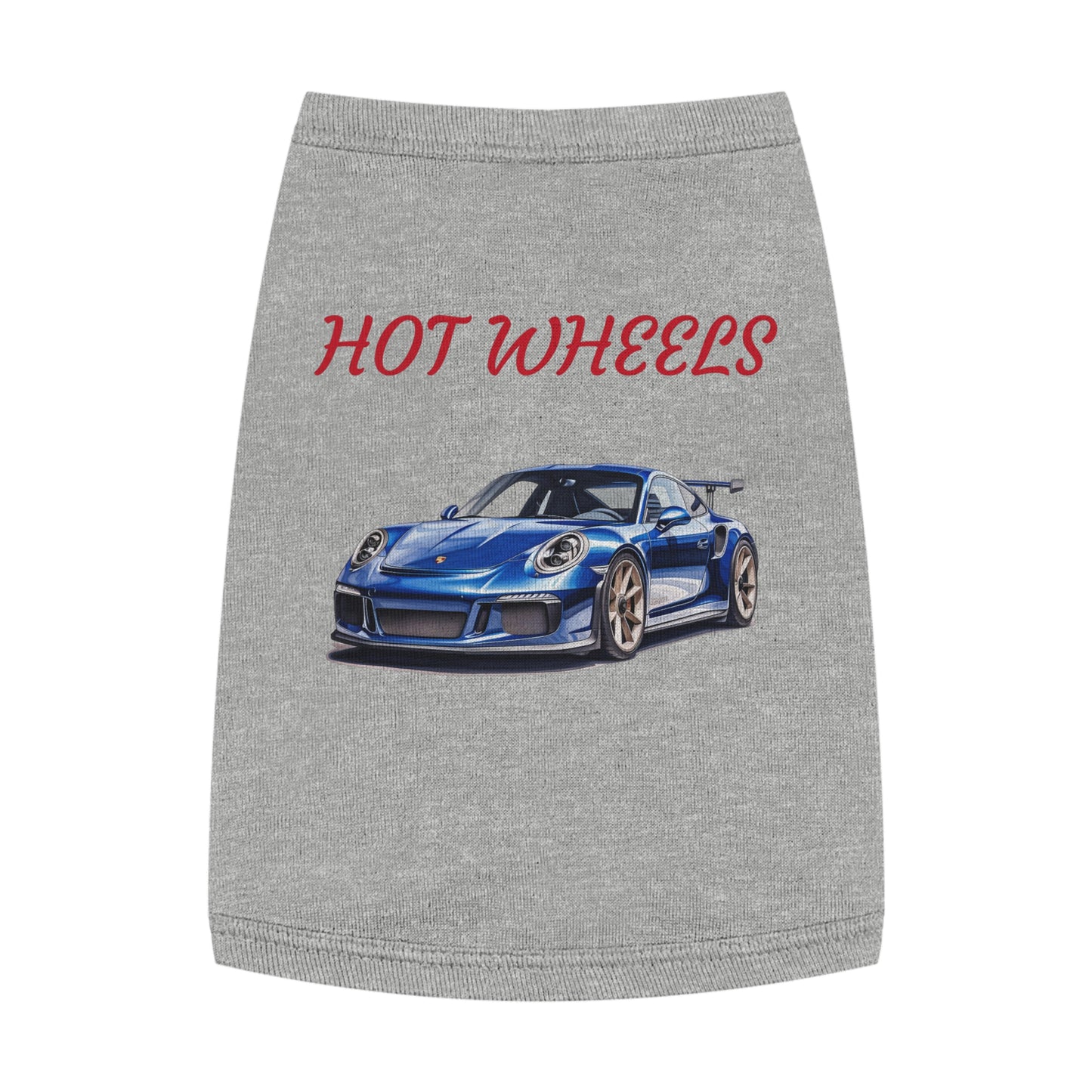 Princess Grace Hot Wheels Cool Pet Tank Top Car Design for Dog Lovers