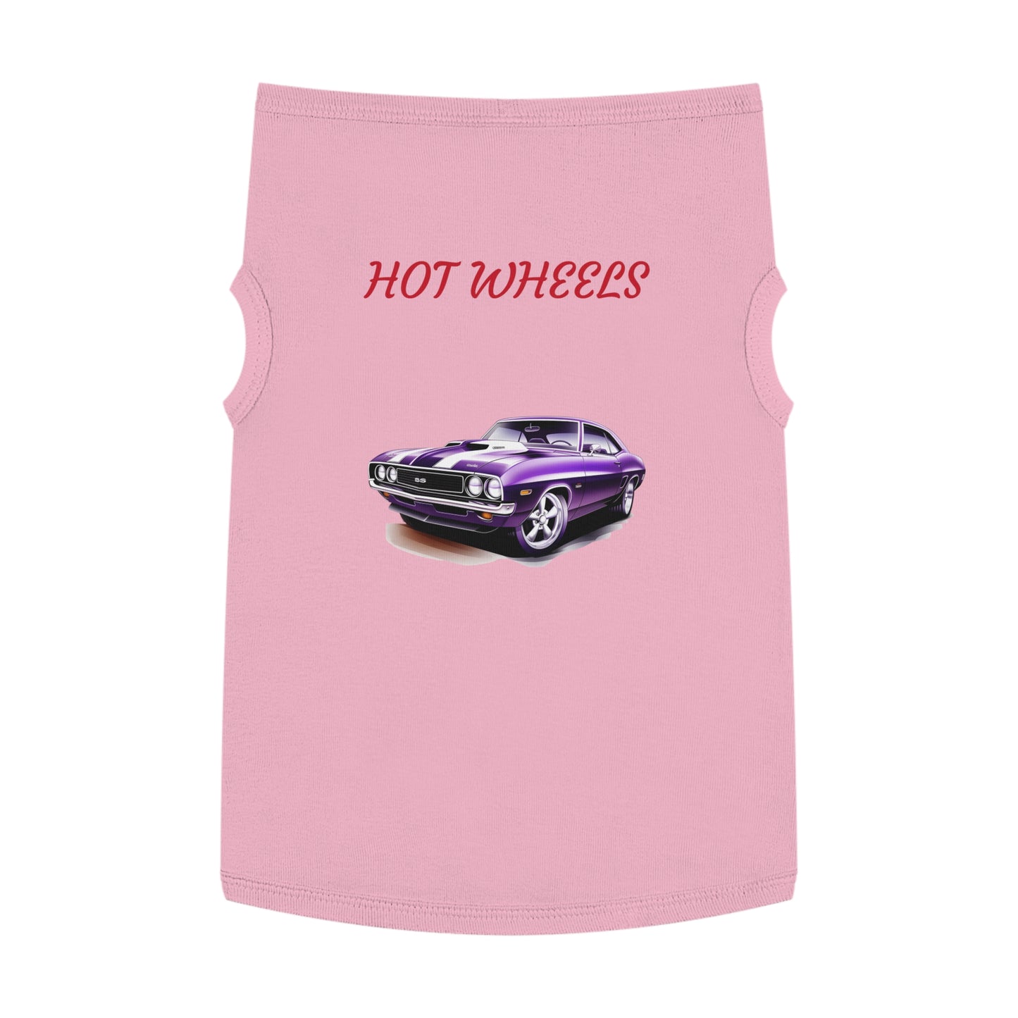 Princess Grace  Hot Wheels  Pet Tank Top  Hot Wheels Car Design for Stylish Pets