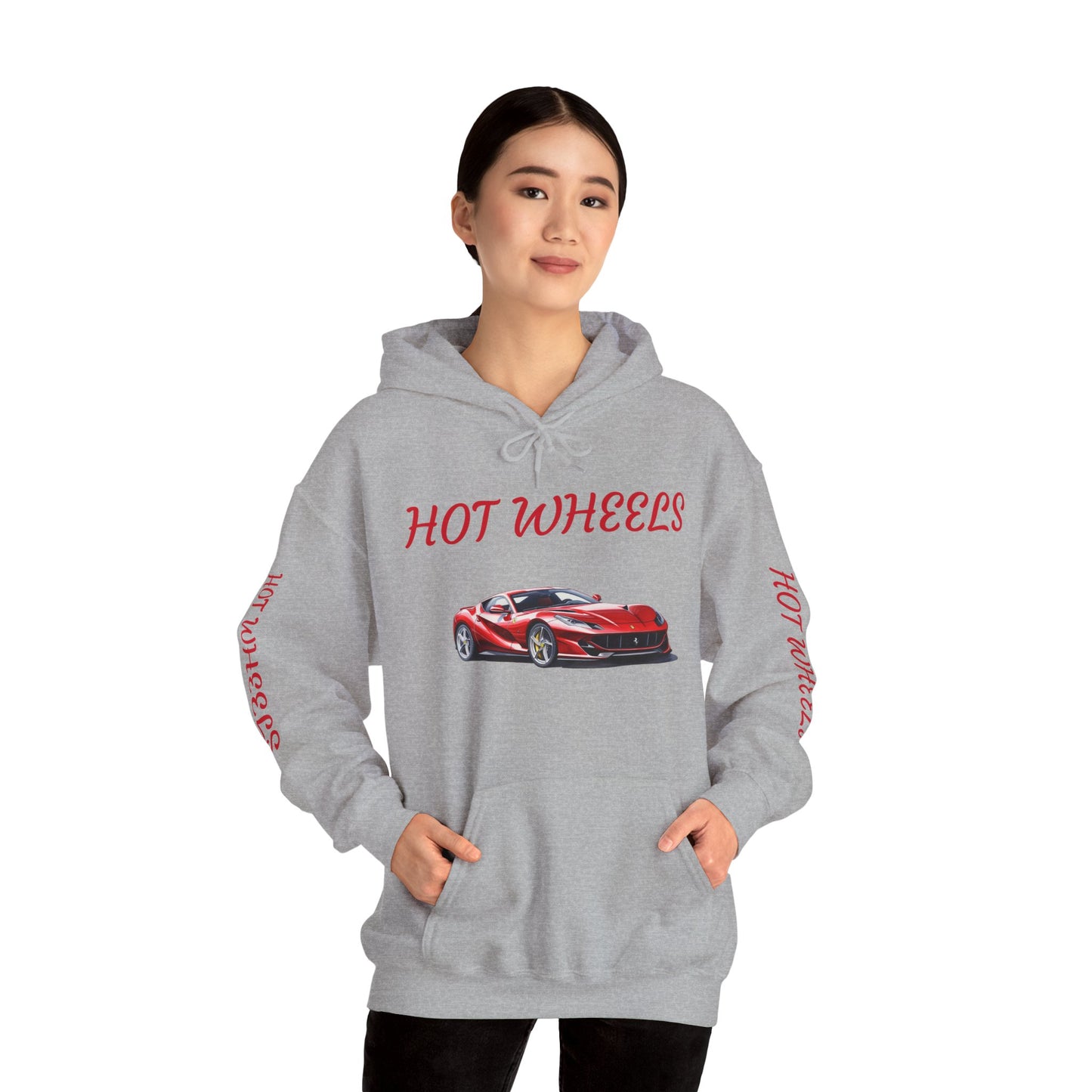 Princess Grace  Hot Wheels Unisex Hooded Sweatshirt  Car Enthusiast Apparel