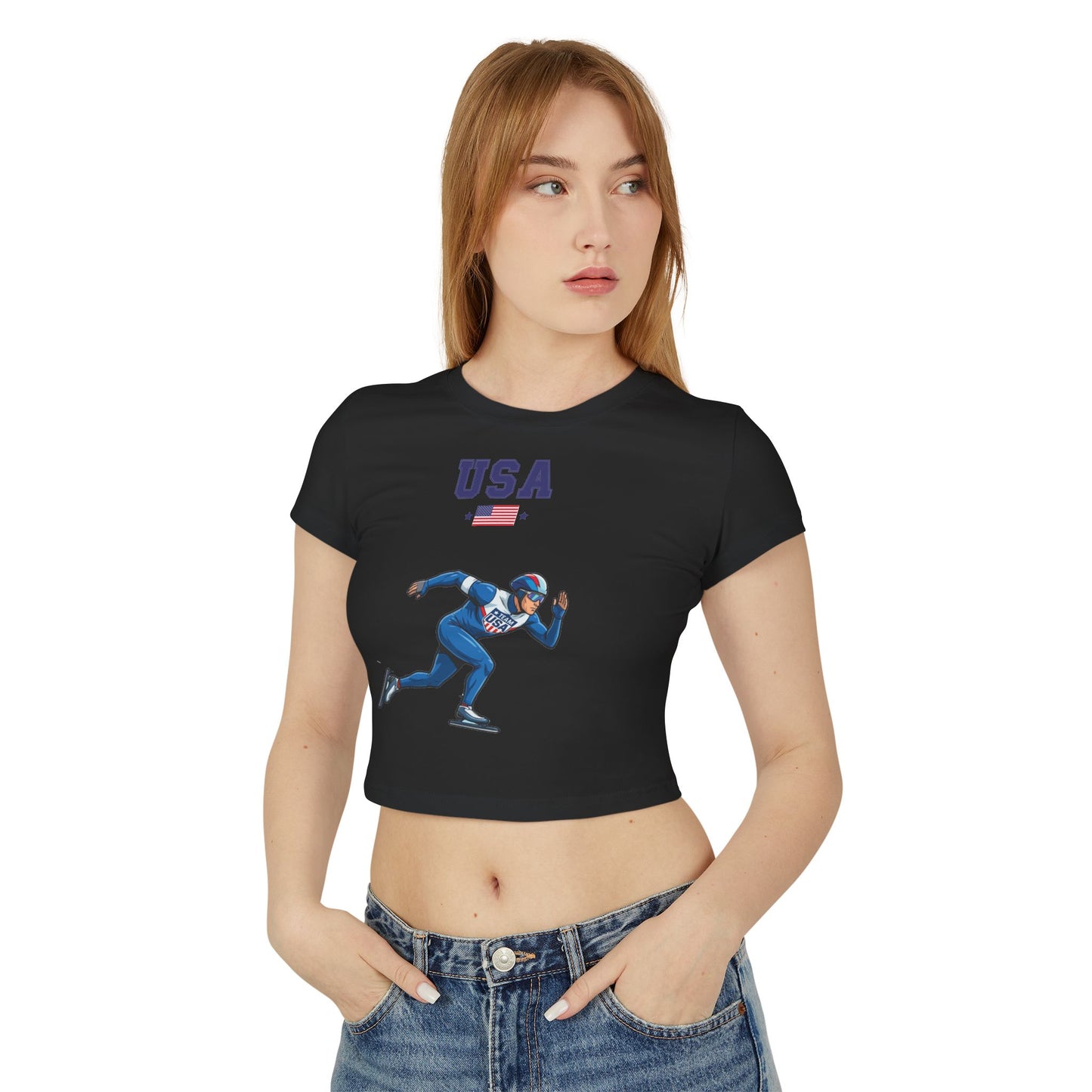 Princess Grace  TEAM USA  Women's Baby Tee