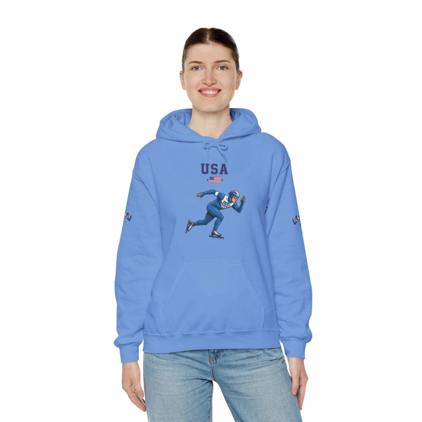 Princess Grace  TEAM USA  Unisex Heavy Blend Hooded Sweatshirt
