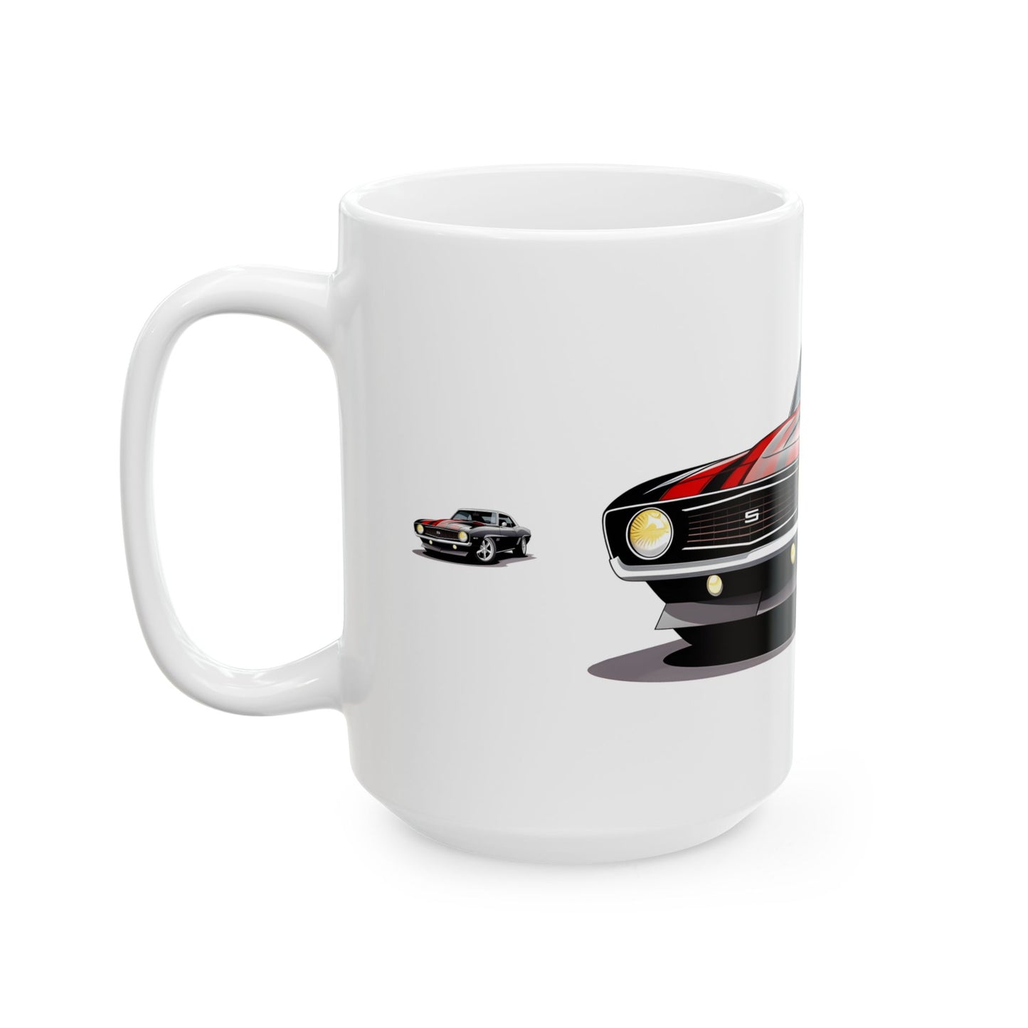 Princess Grace  Classic Muscle Car Ceramic Mug   11oz & 15oz  Perfect Gift for Car Enthusiasts