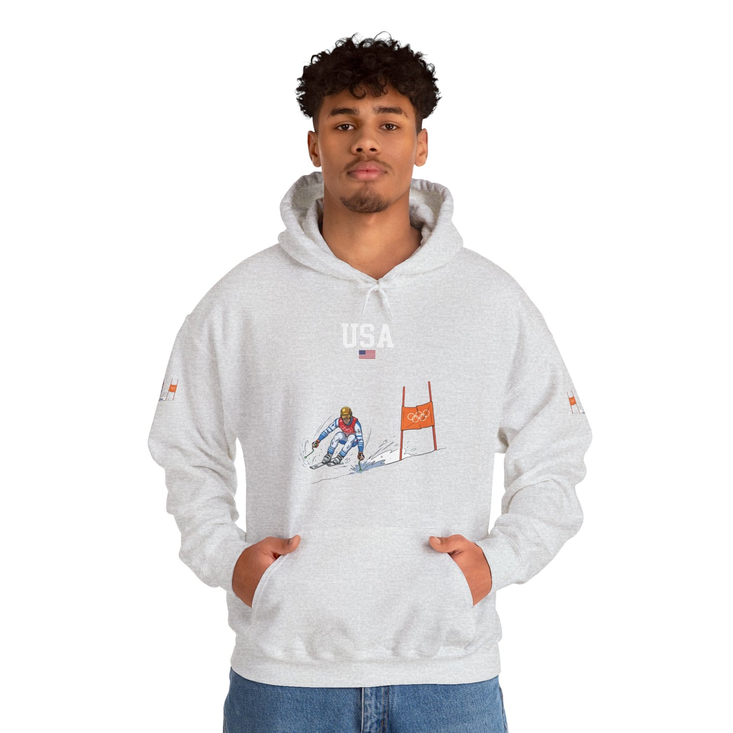 Princess Grace  TEAM USA  Unisex Heavy Blend  Hooded Sweatshirt