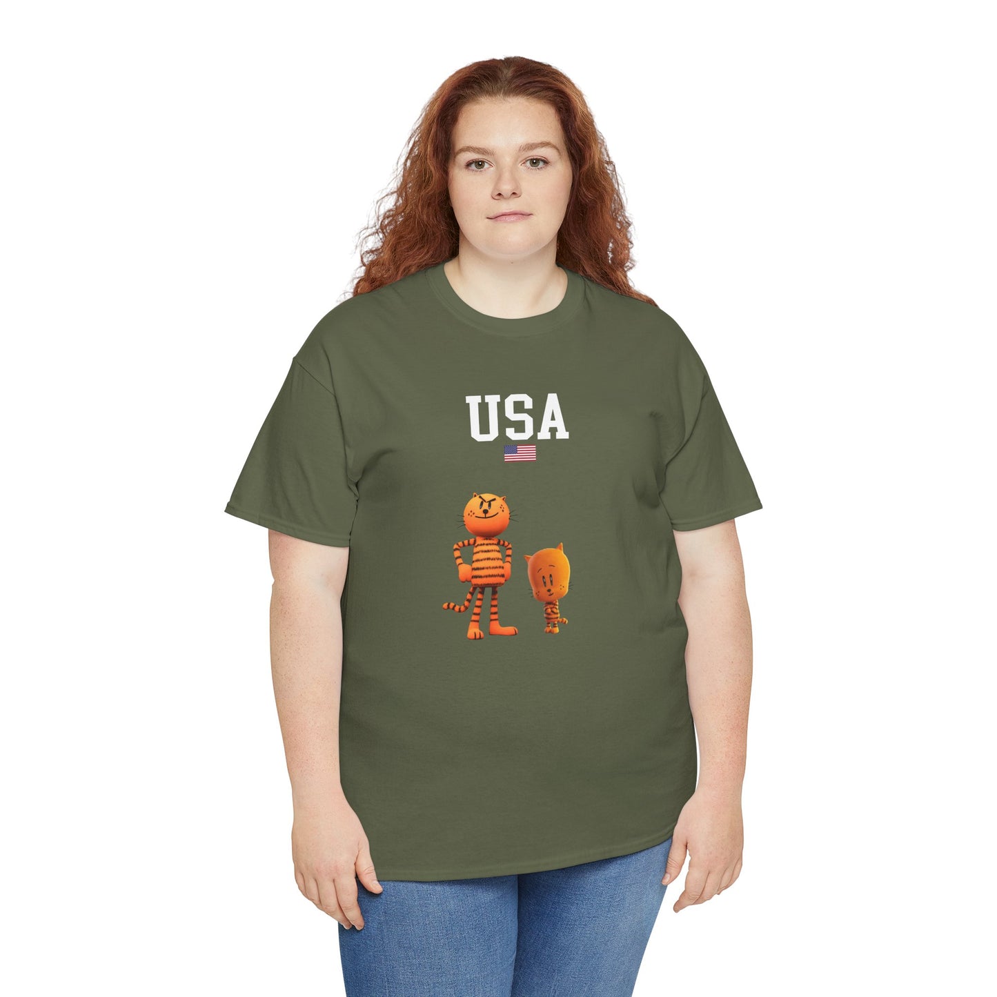 Princess Grace  TEAM USA  Unisex Heavy Cotton Tee