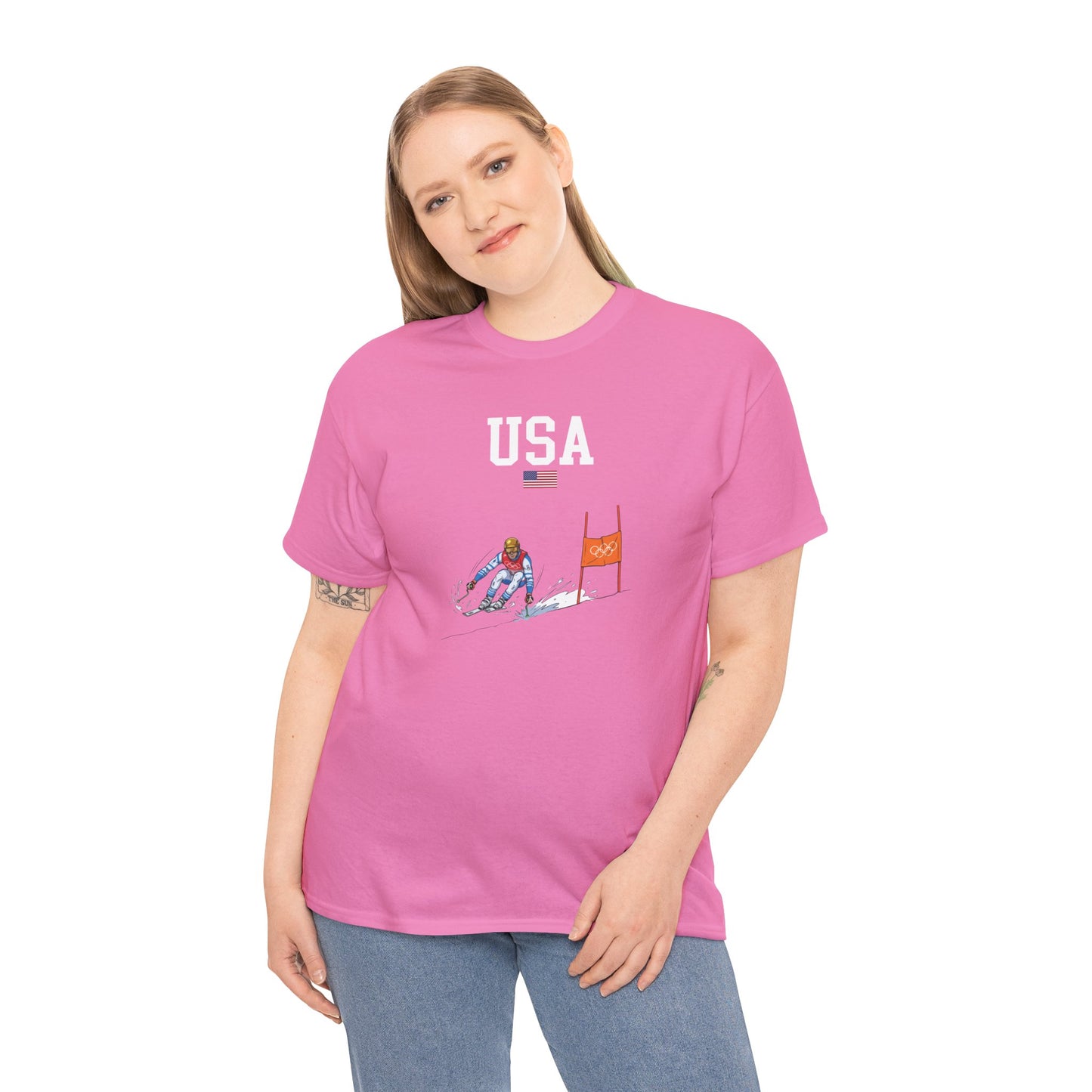 Princess Grace  TEAM USA  Unisex Heavy Cotton Tee