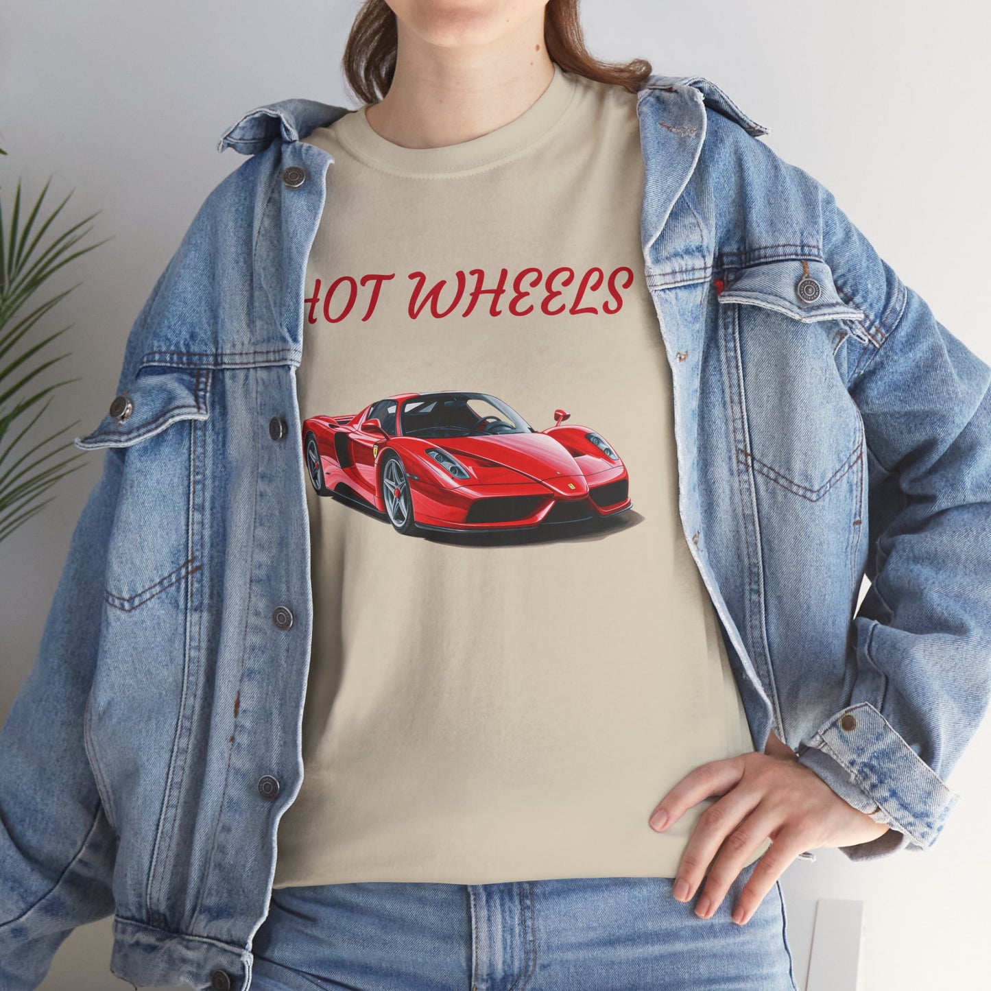 Princess Grace  Hot Wheels Unisex Heavy Cotton Tee Perfect for Car Enthusiasts