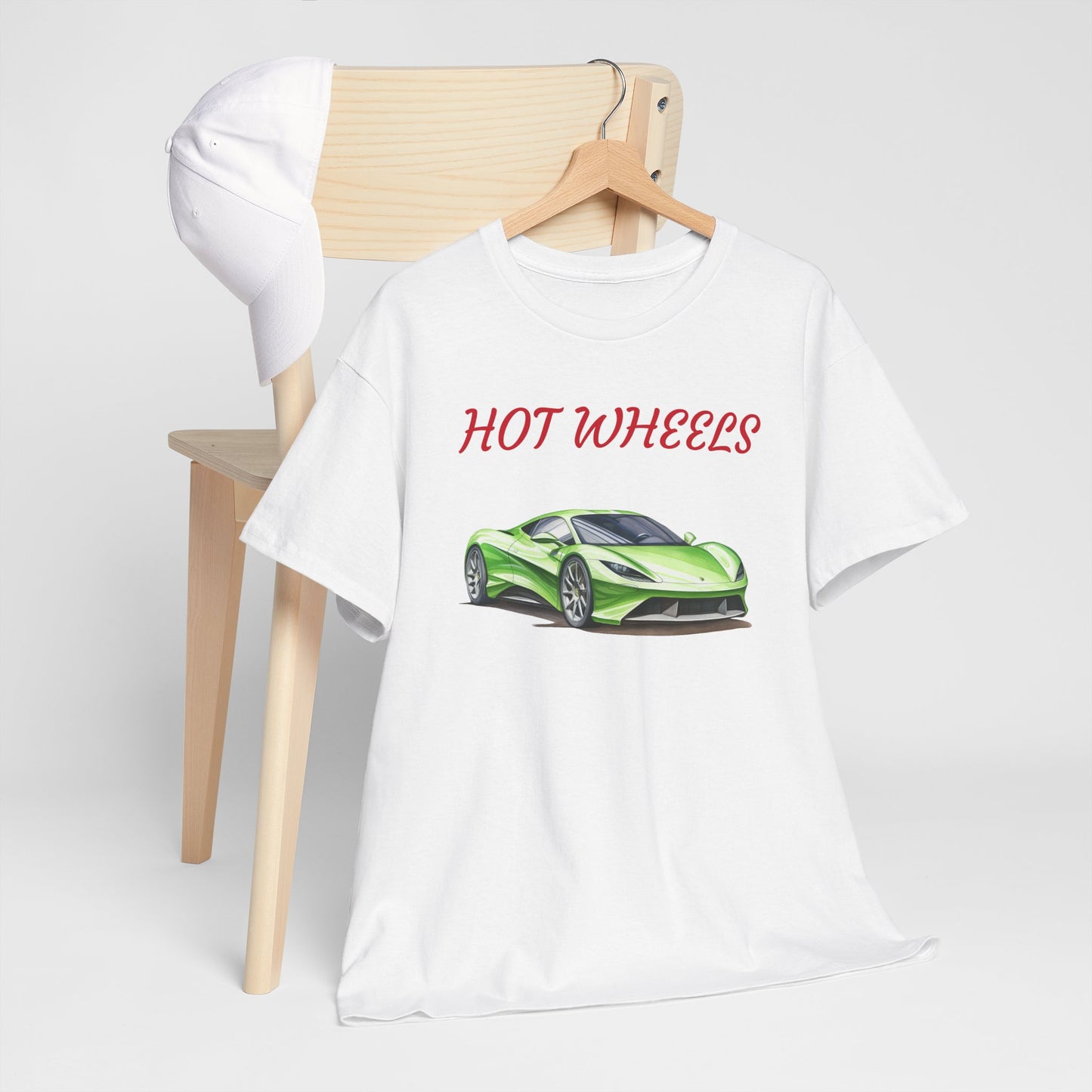 Princess Grace  Hot Wheels Unisex Heavy Cotton Tee Perfect for Car Enthusiasts