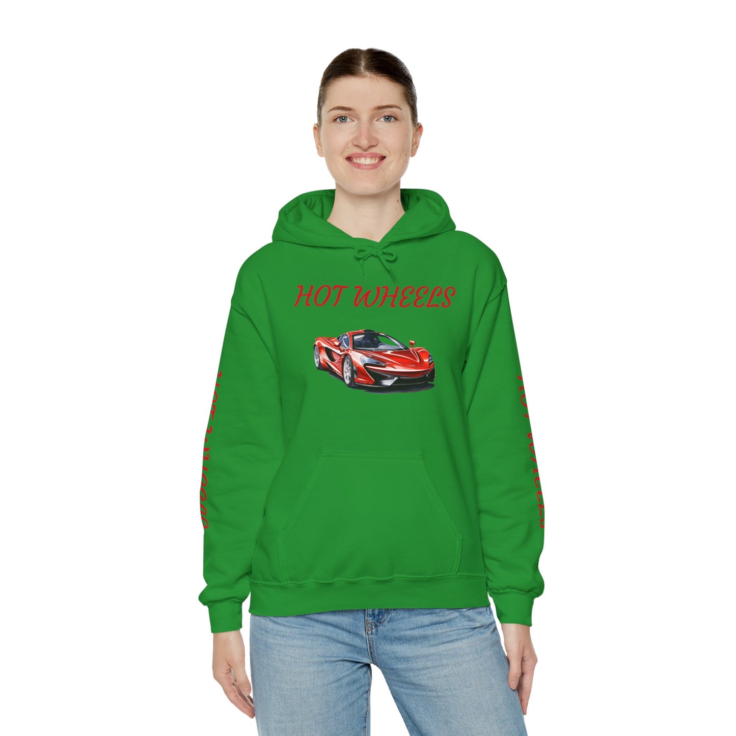 Princess Grace  Hot Wheels Unisex Heavy Blend Hooded Sweatshirt Perfect for Car Enthusiasts