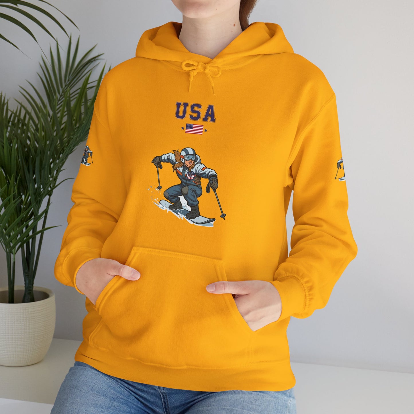 Princess Grace  TEAM USA  Unisex Heavy Blend Hooded Sweatshirt
