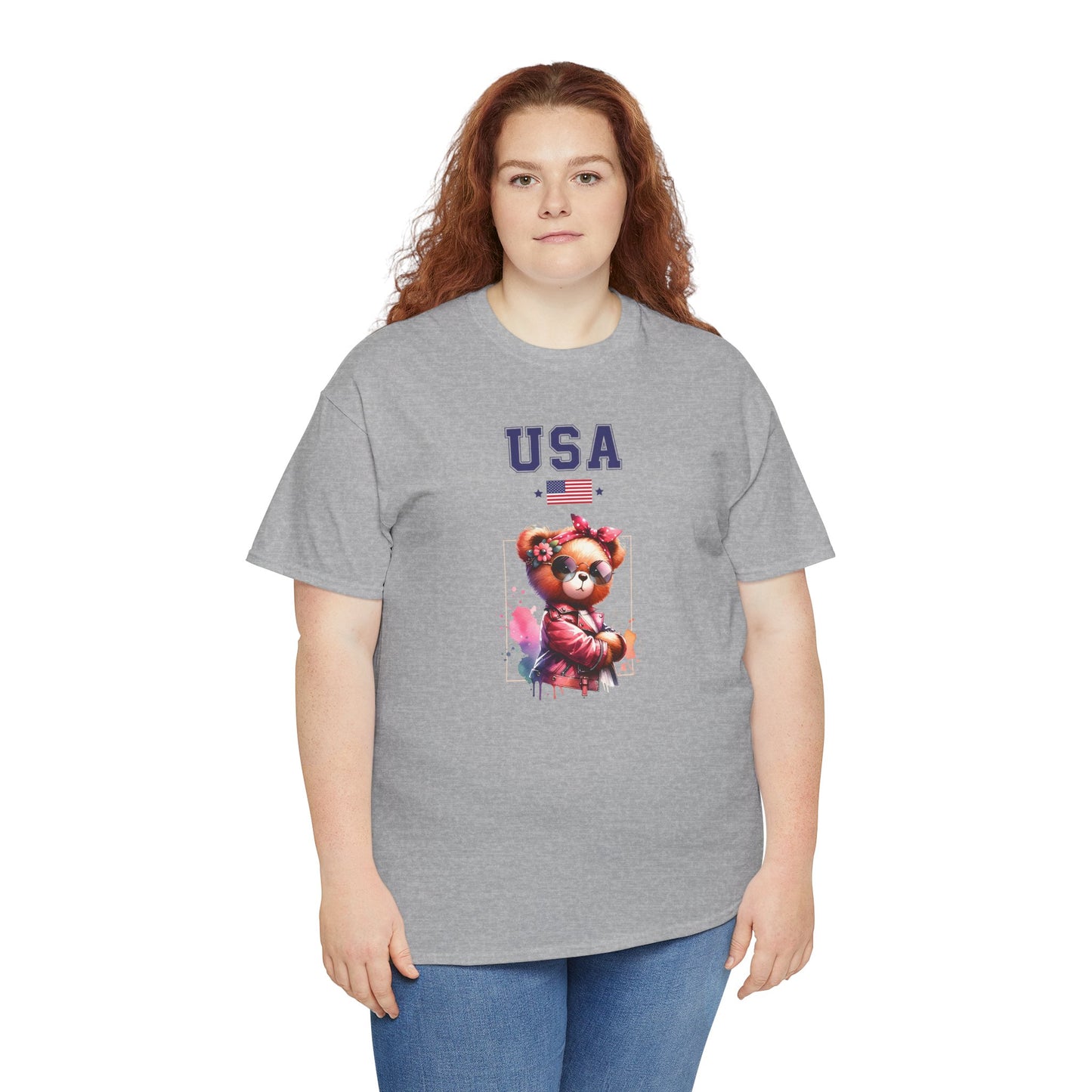 Princess Grace  TEAM USA  Unisex Heavy Cotton Tee