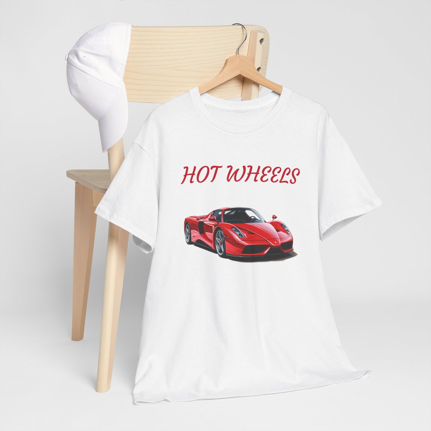 Princess Grace  Hot Wheels Unisex Heavy Cotton Tee Perfect for Car Enthusiasts