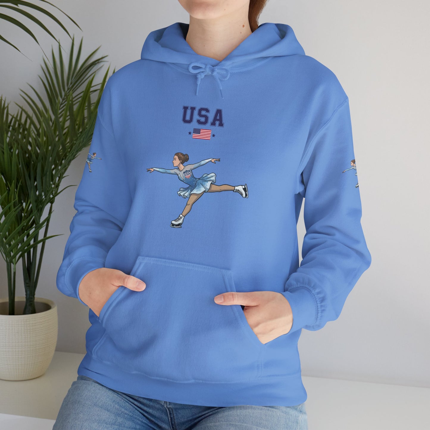 Princess Grace  TEAM USA  Unisex Heavy Blend Hooded Sweatshirt