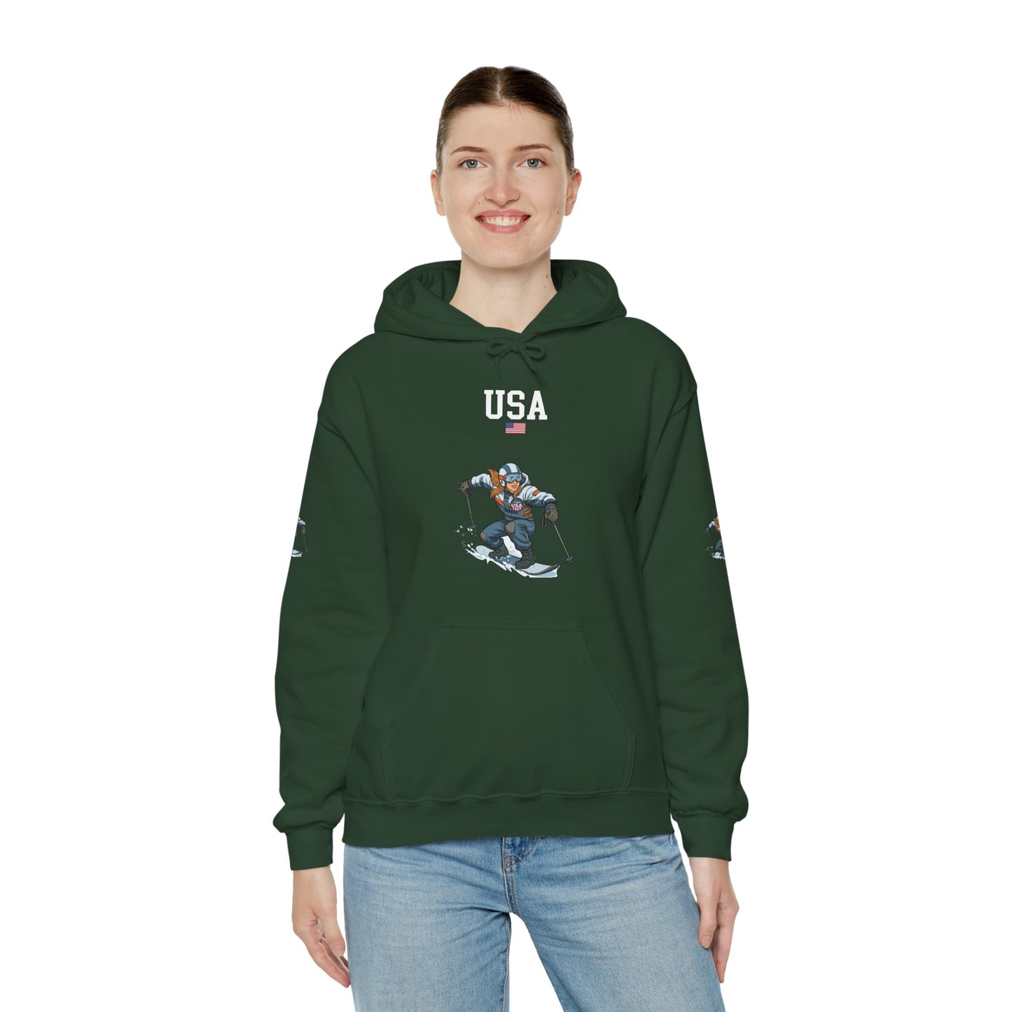 Princess Grace  TEAM USA  Unisex Heavy Blend Hooded Sweatshirt