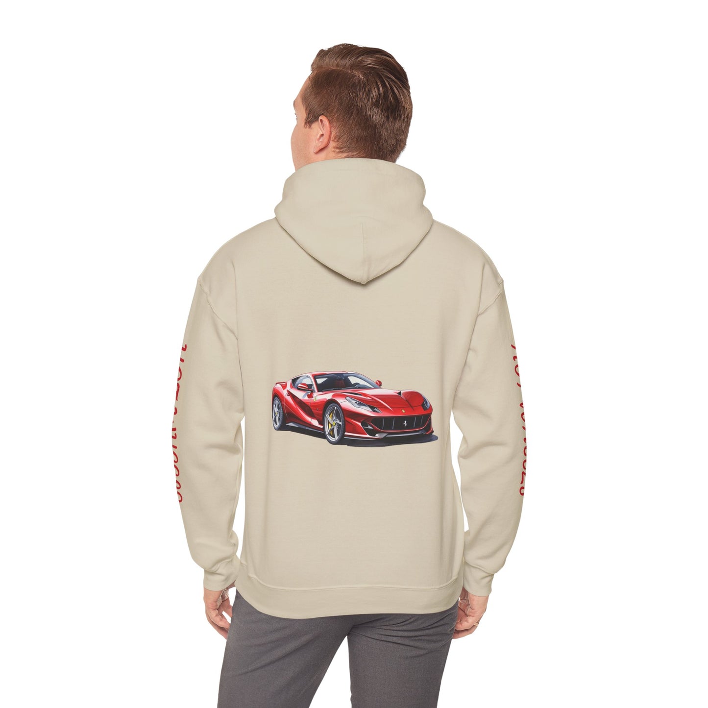 Princess Grace  Hot Wheels Unisex Hooded Sweatshirt  Car Enthusiast Apparel