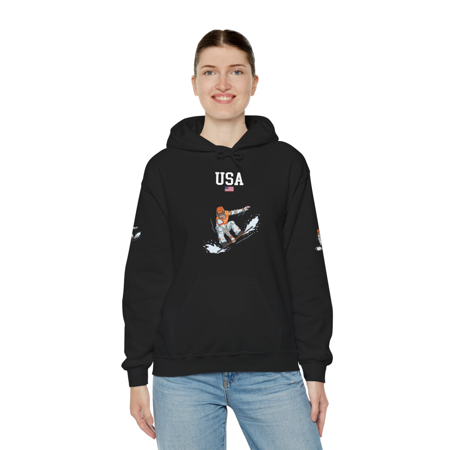 Princess Grace  TEAM USA  Unisex Heavy Blend Hooded Sweatshirt