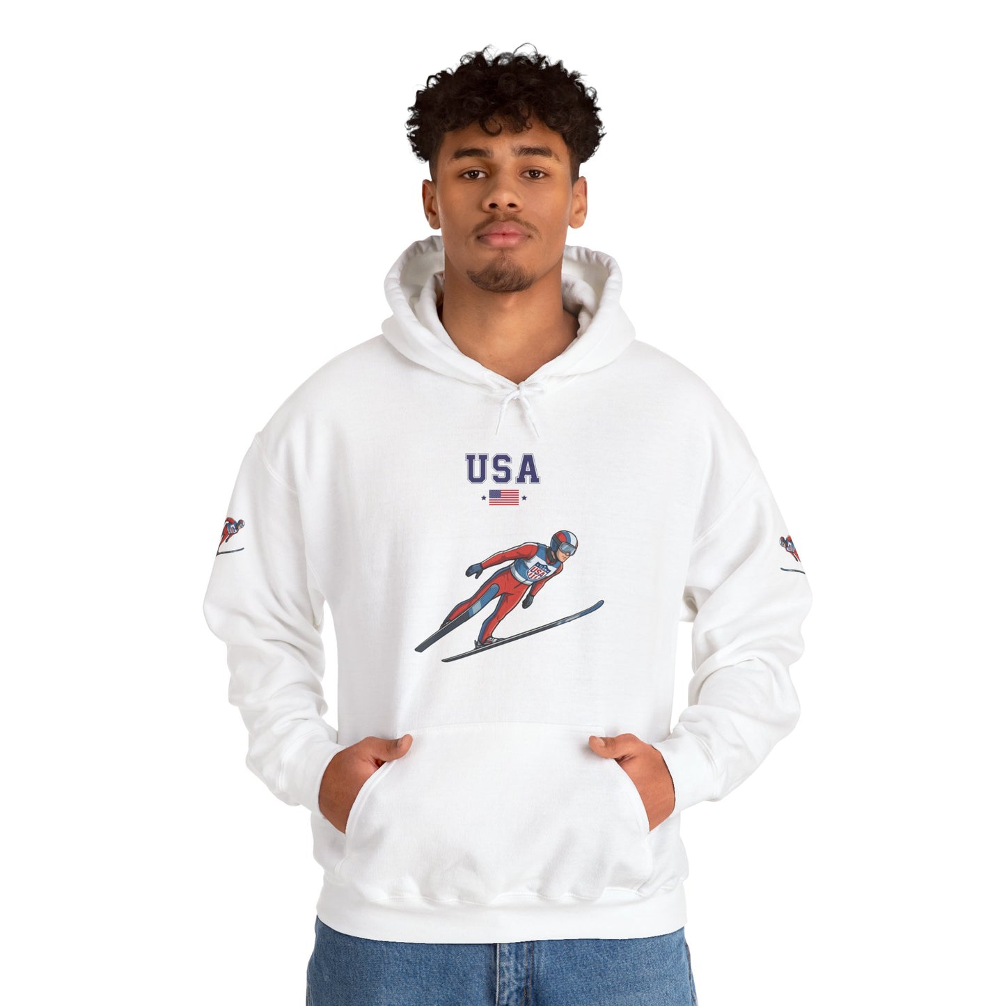 Princess Grace  TEAM USA  Unisex Heavy Blend Hooded Sweatshirt