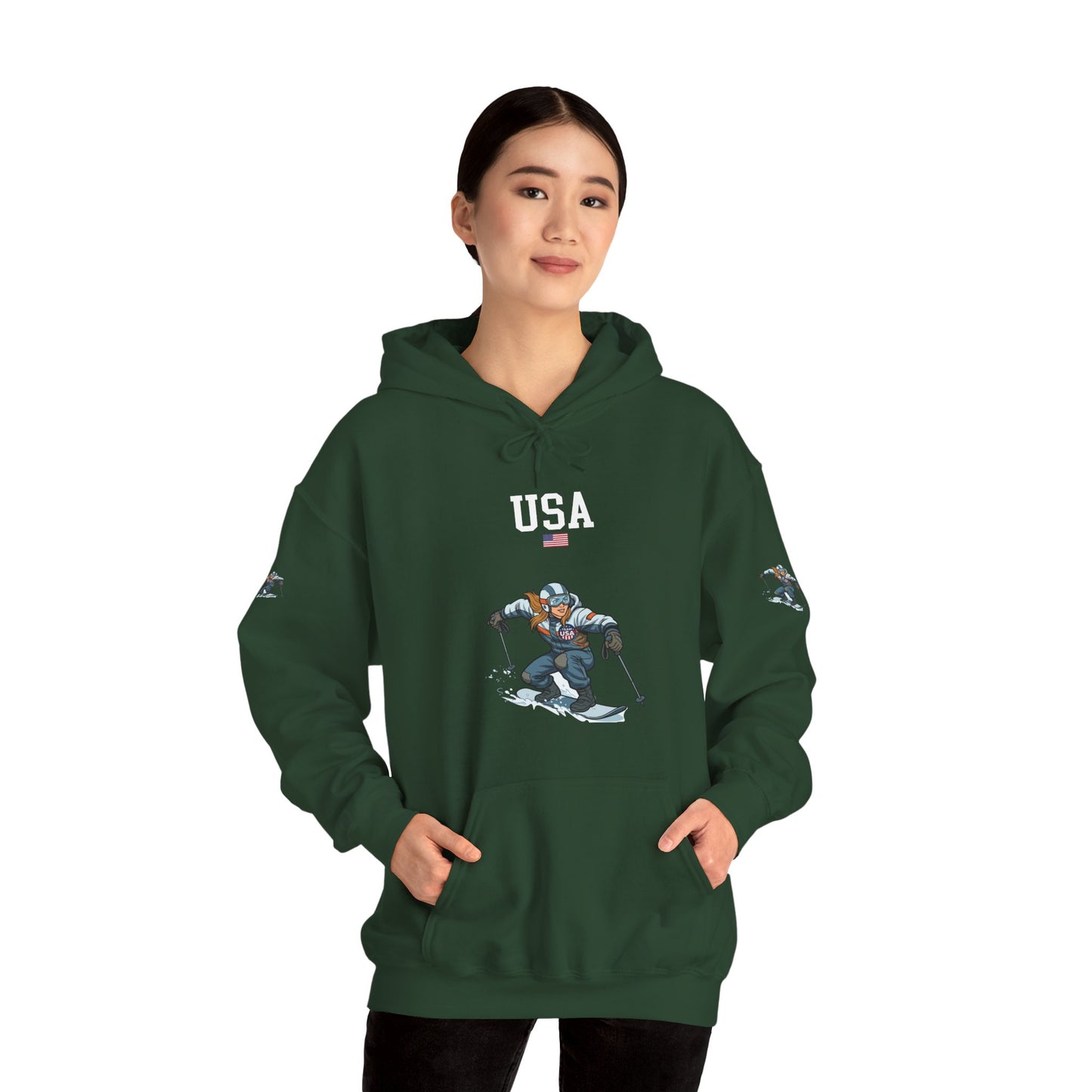 Princess Grace  TEAM USA  Unisex Heavy Blend Hooded Sweatshirt
