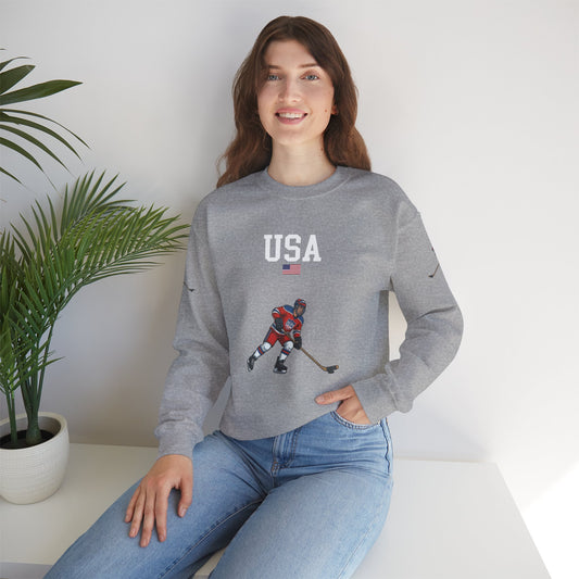Princess Grace  TEAM USA  Unisex Heavy Blend  Crewneck Sweatshirt