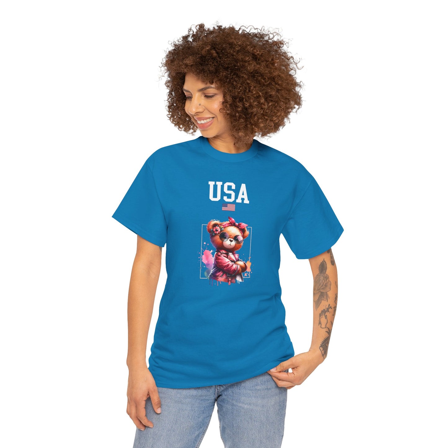 Princess Grace  TEAM USA  Unisex Heavy Cotton Tee