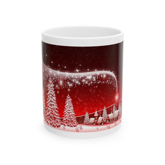 Princess Grace Christmas Winter Wonderland Ceramic Mug  11oz & 15oz