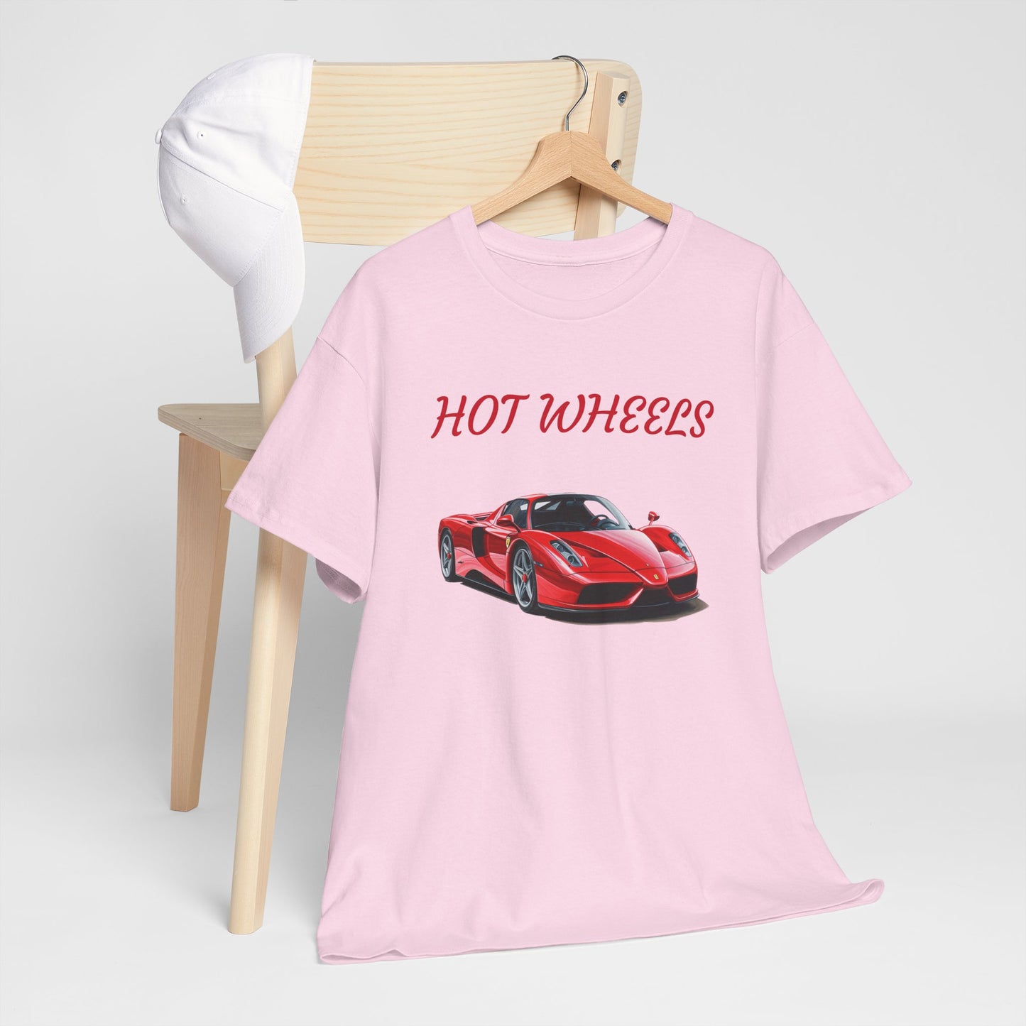 Princess Grace  Hot Wheels Unisex Heavy Cotton Tee Perfect for Car Enthusiasts