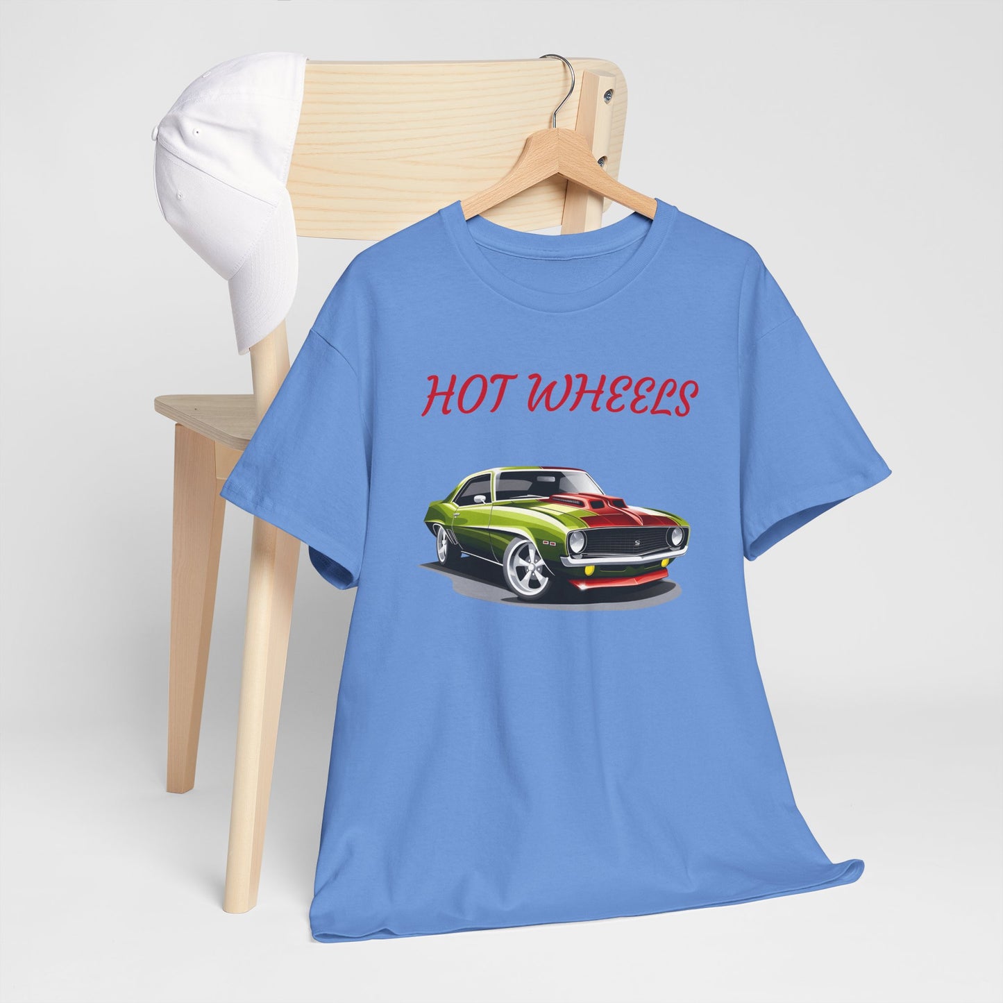 Princess Grace  Hot Wheels Unisex Heavy Cotton Tee Classic Car Graphic T-Shirt