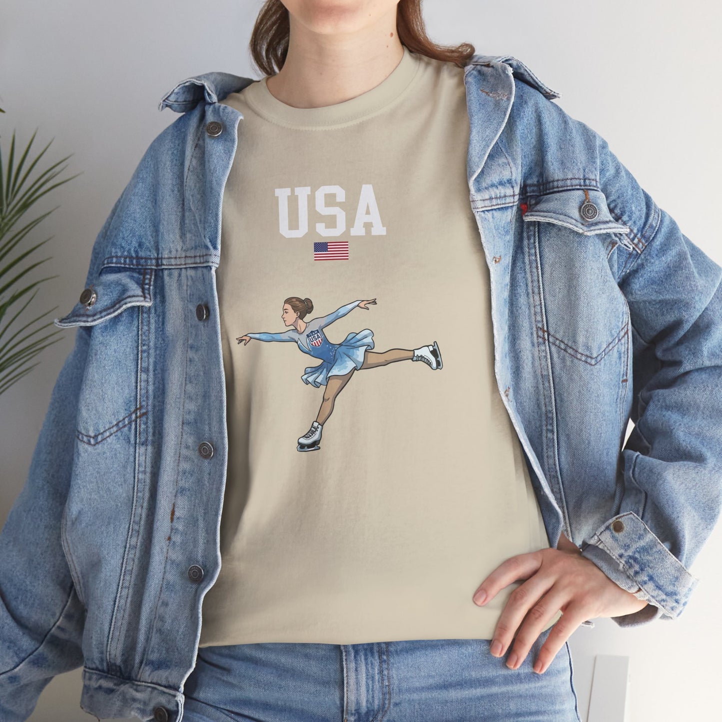 Princess Grace  TEAM USA  Unisex Heavy Cotton Tee