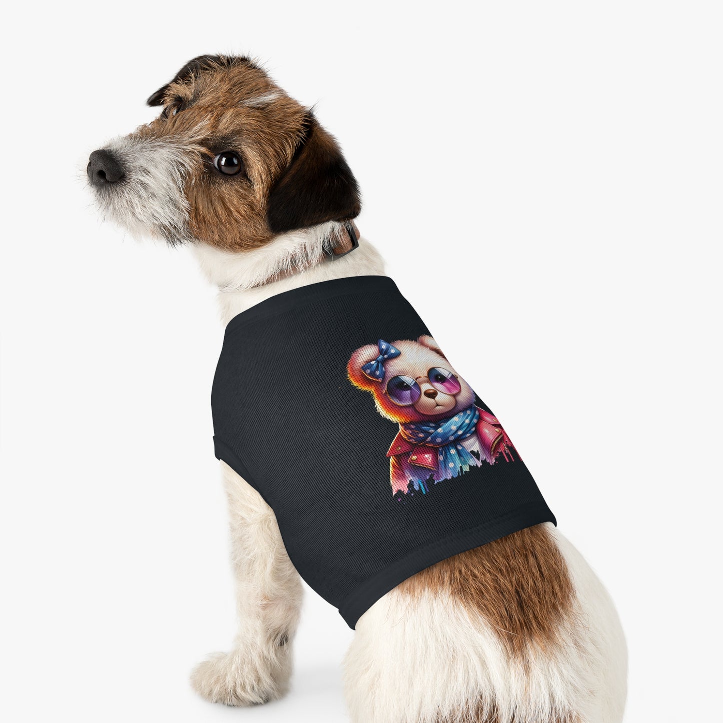 Princess Grace  CUTE Trendy Pet Tank Top with Stylish Bear Design